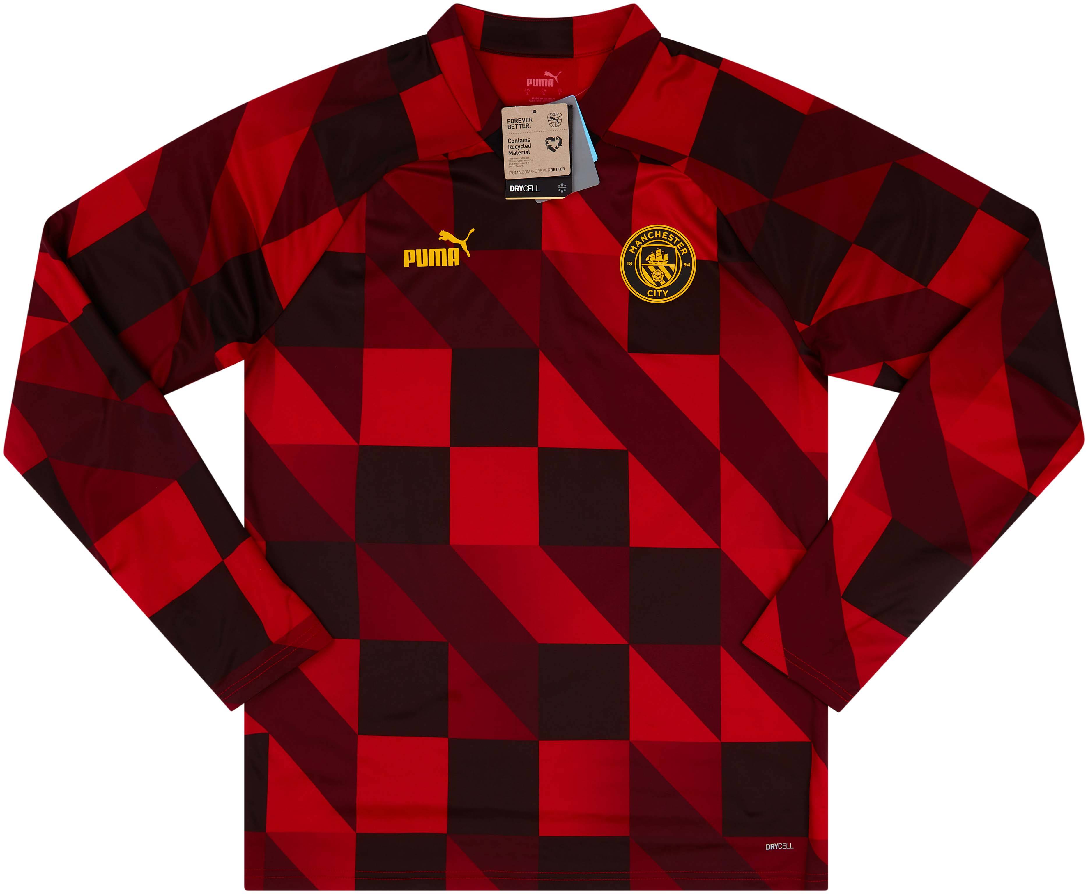 2022-23 Manchester City Puma Pre-Match Sweat Top