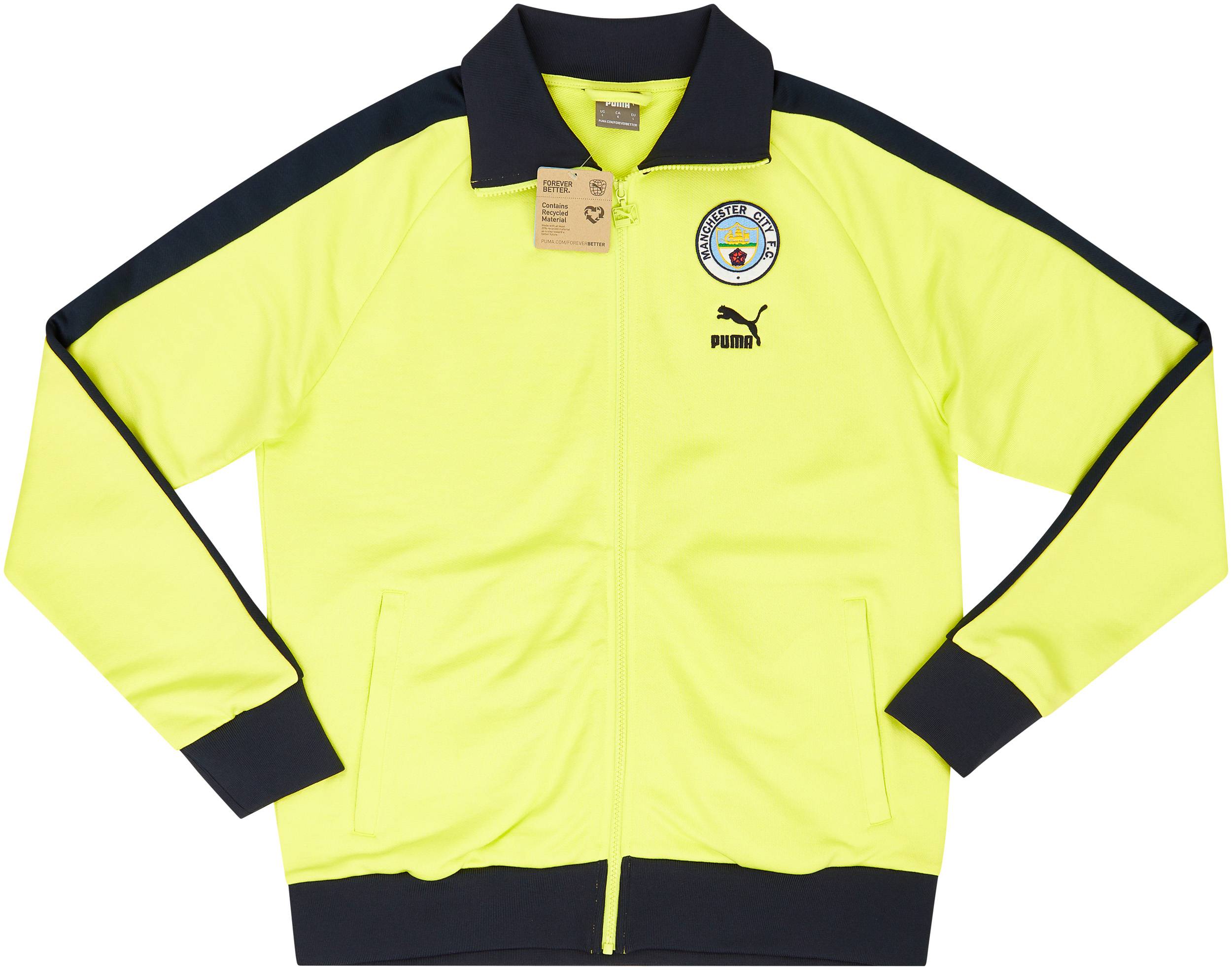 2022-23 Manchester City Puma ftblHeritage T7 Track Jacket