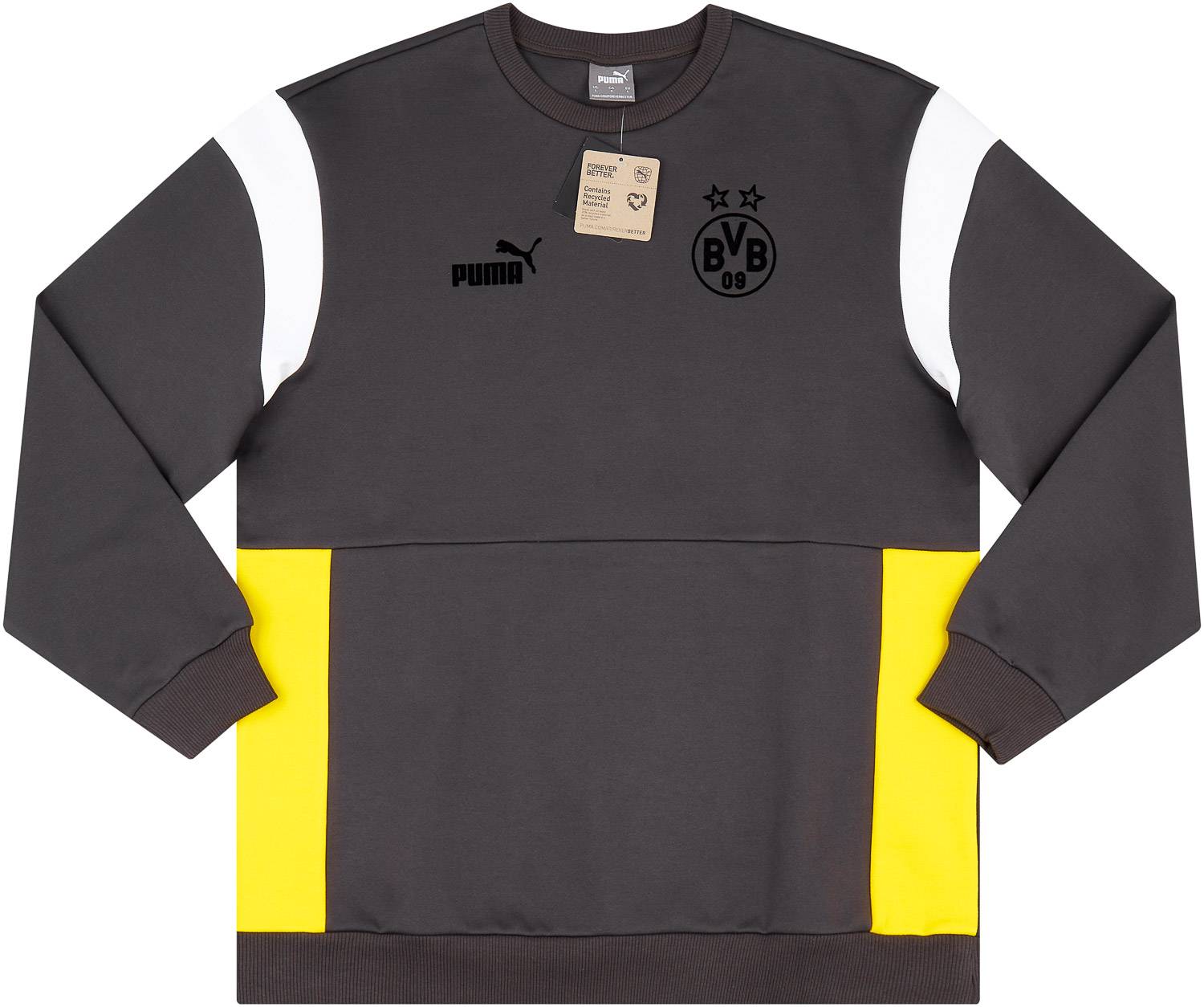 2022-23 Borussia Dortmund Puma FtblArchive Sweat Top