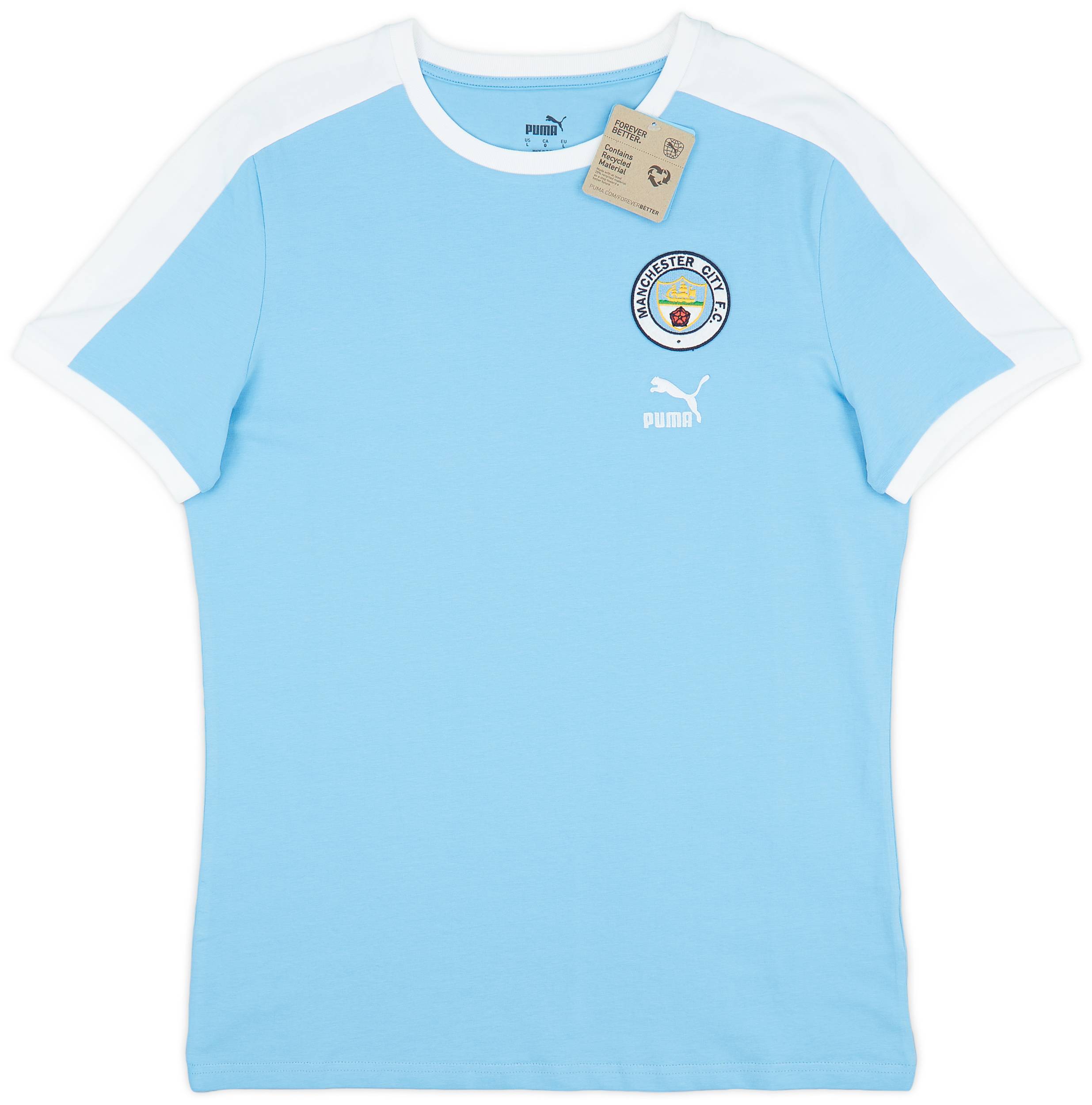 2022-23 Manchester City Puma ftblHeritage T7 Tee