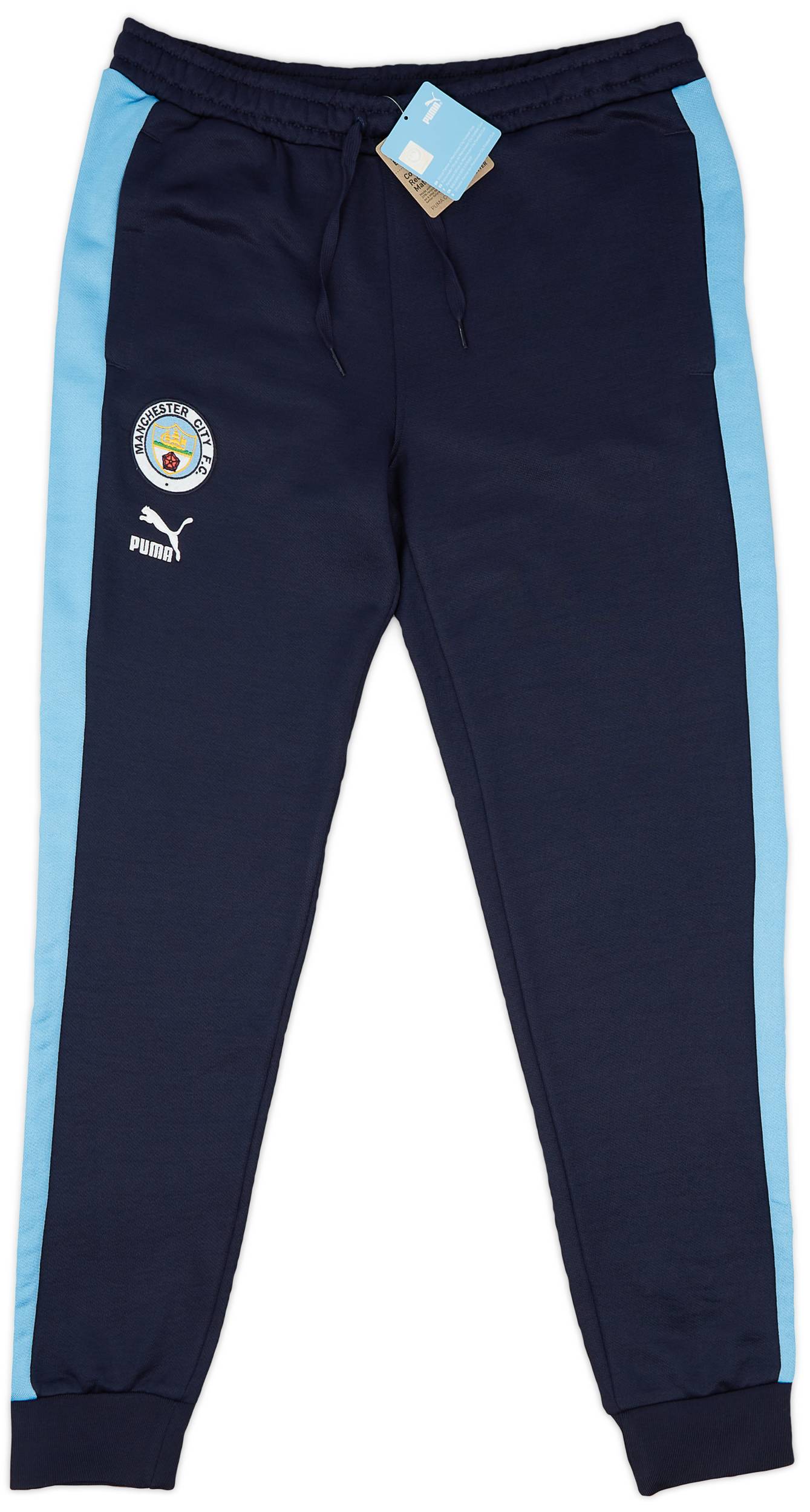2022-23 Manchester City Puma ftblHeritage T7 Track Pants/Bottoms