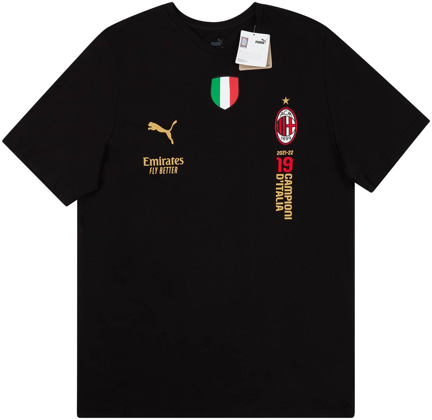 2021-22 AC Milan Puma Champions Tee - NEW