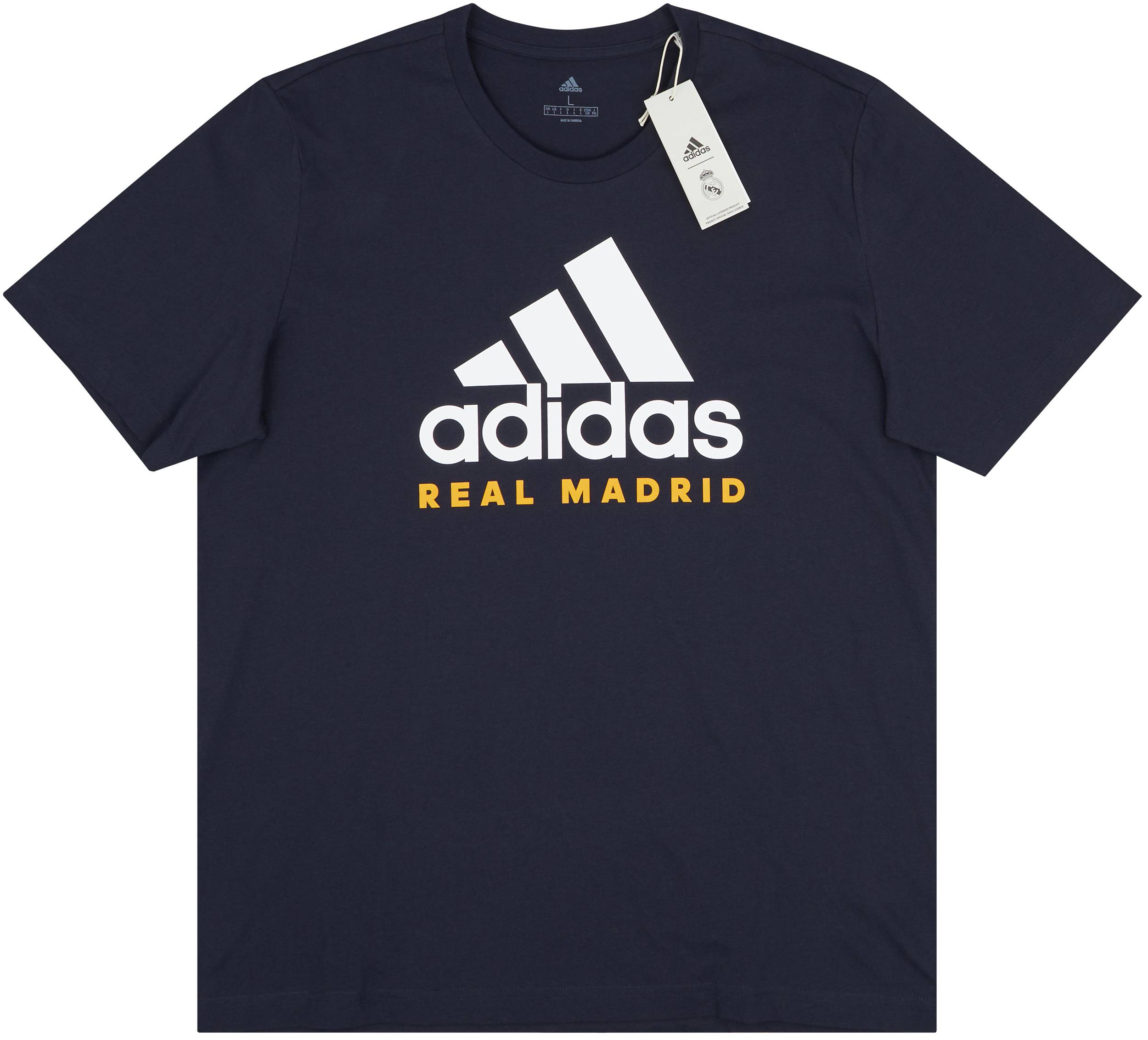 2023-24 Real Madrid adidas DNA Graphic Tee