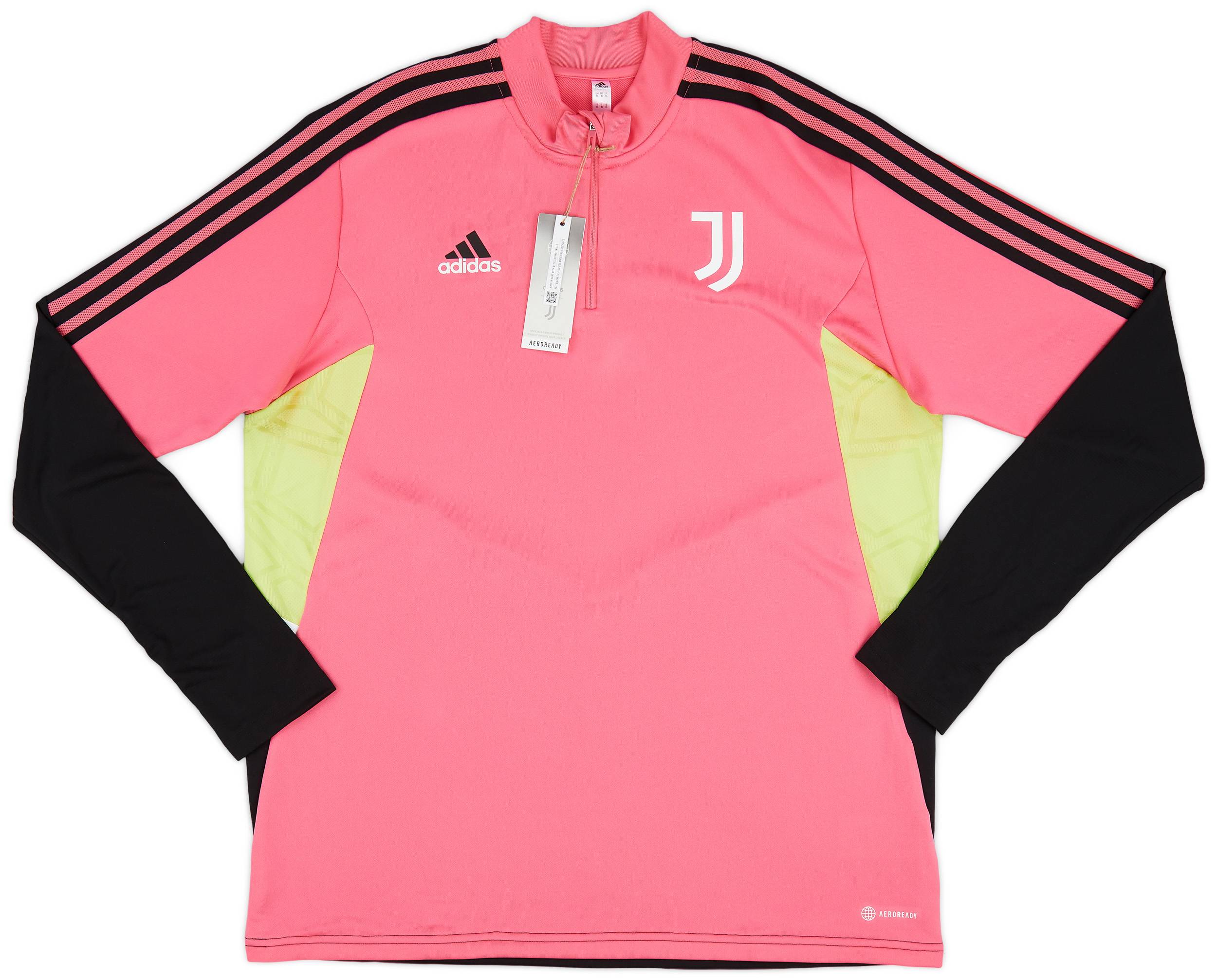 2022-23 Juventus adidas 1/4 Zip Training Top