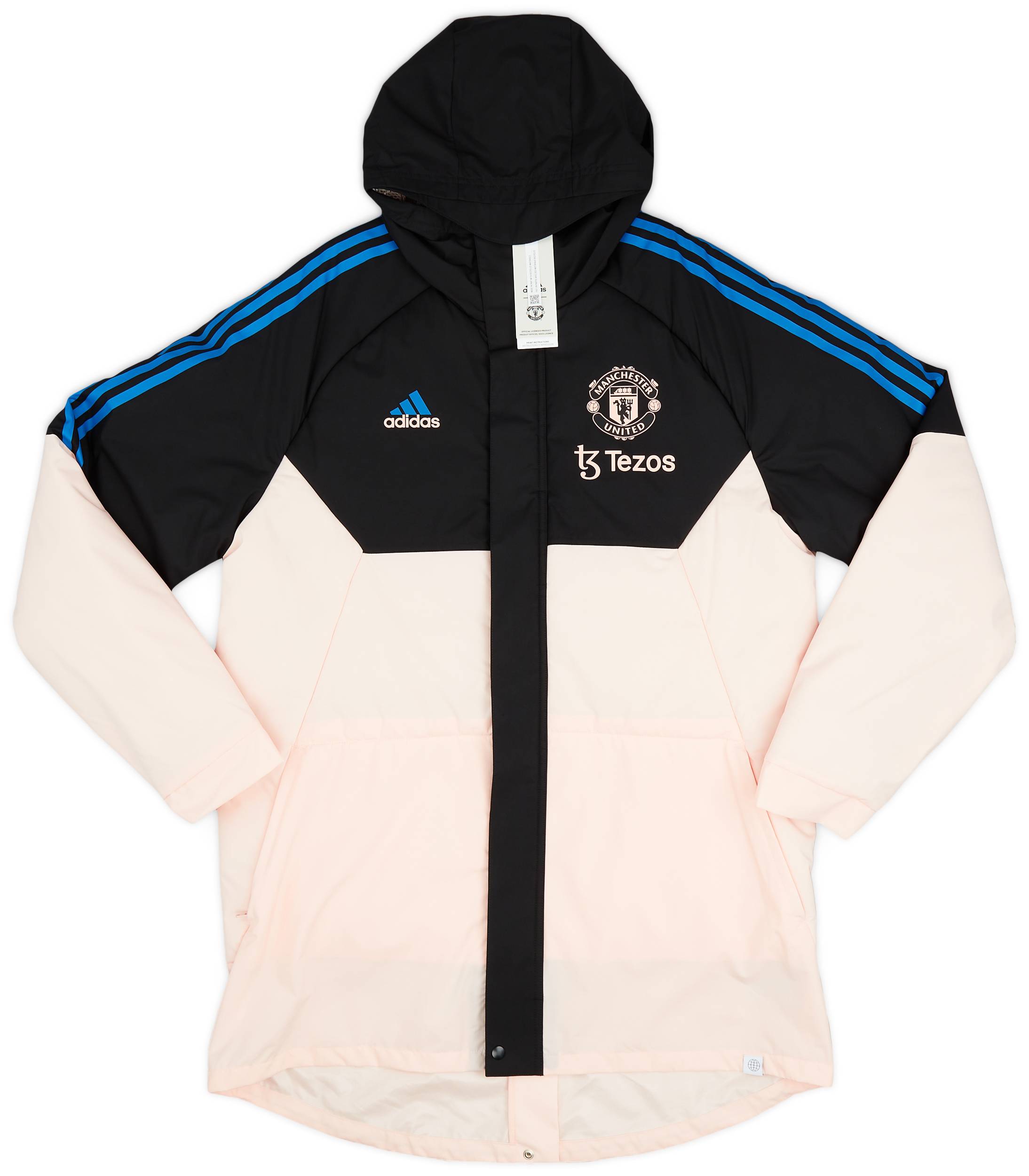 2022 23 Manchester United adidas Stadium Parka Jacket