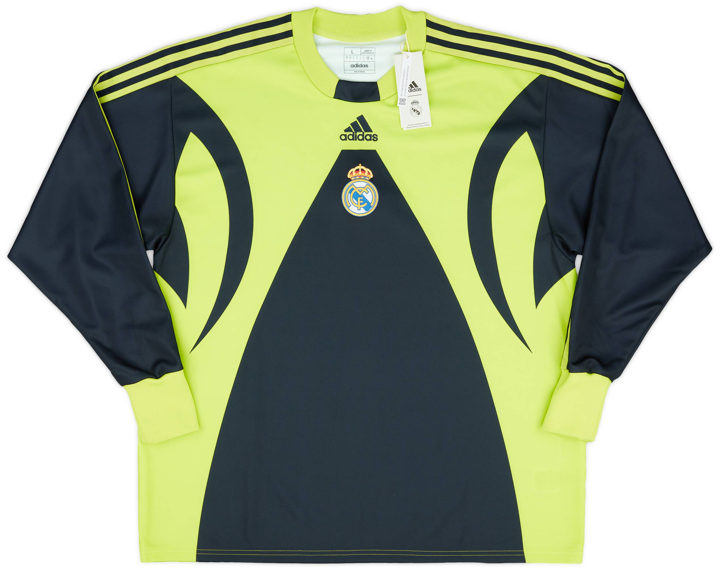 2022-23 Real Madrid adidas Icon GK Shirt