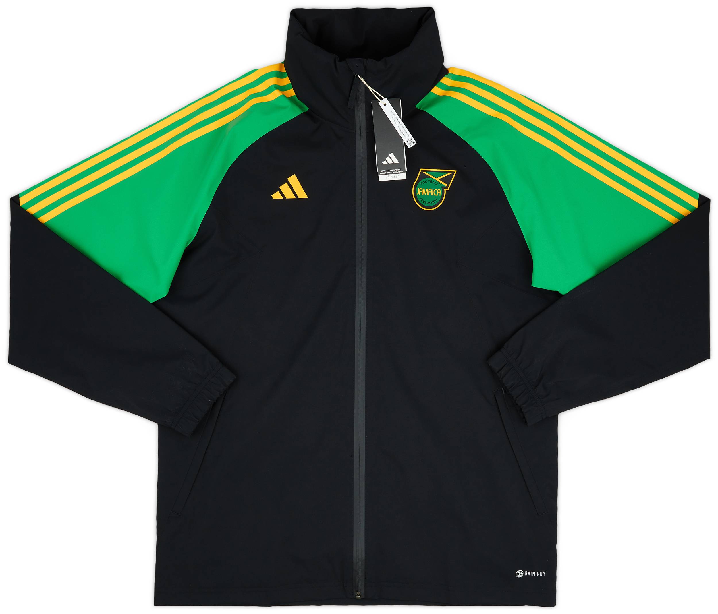 2023-24 Jamaica adidas Rain Jacket (L)