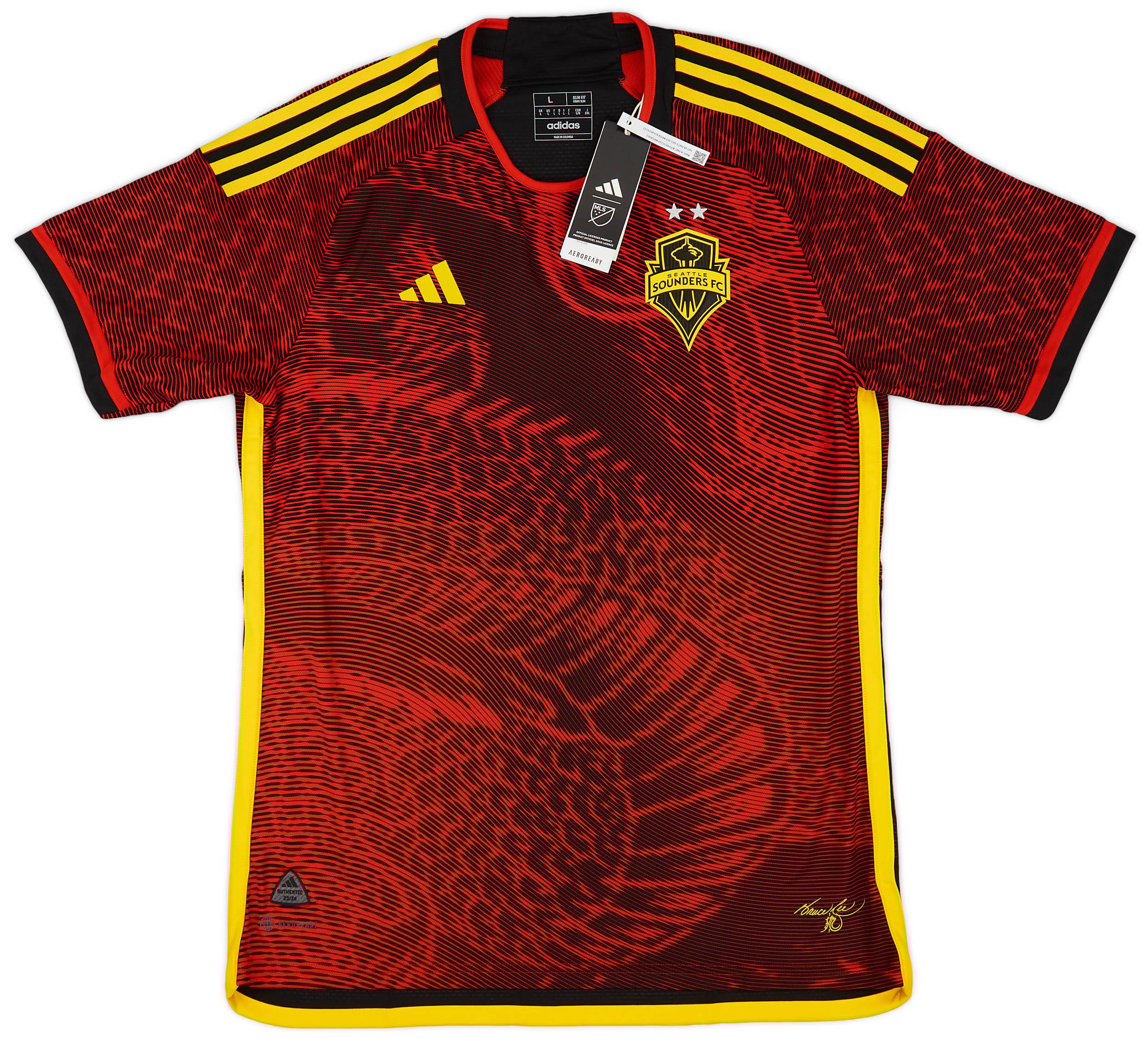 2023 24 Seattle Sounders Authentic Away Shirt