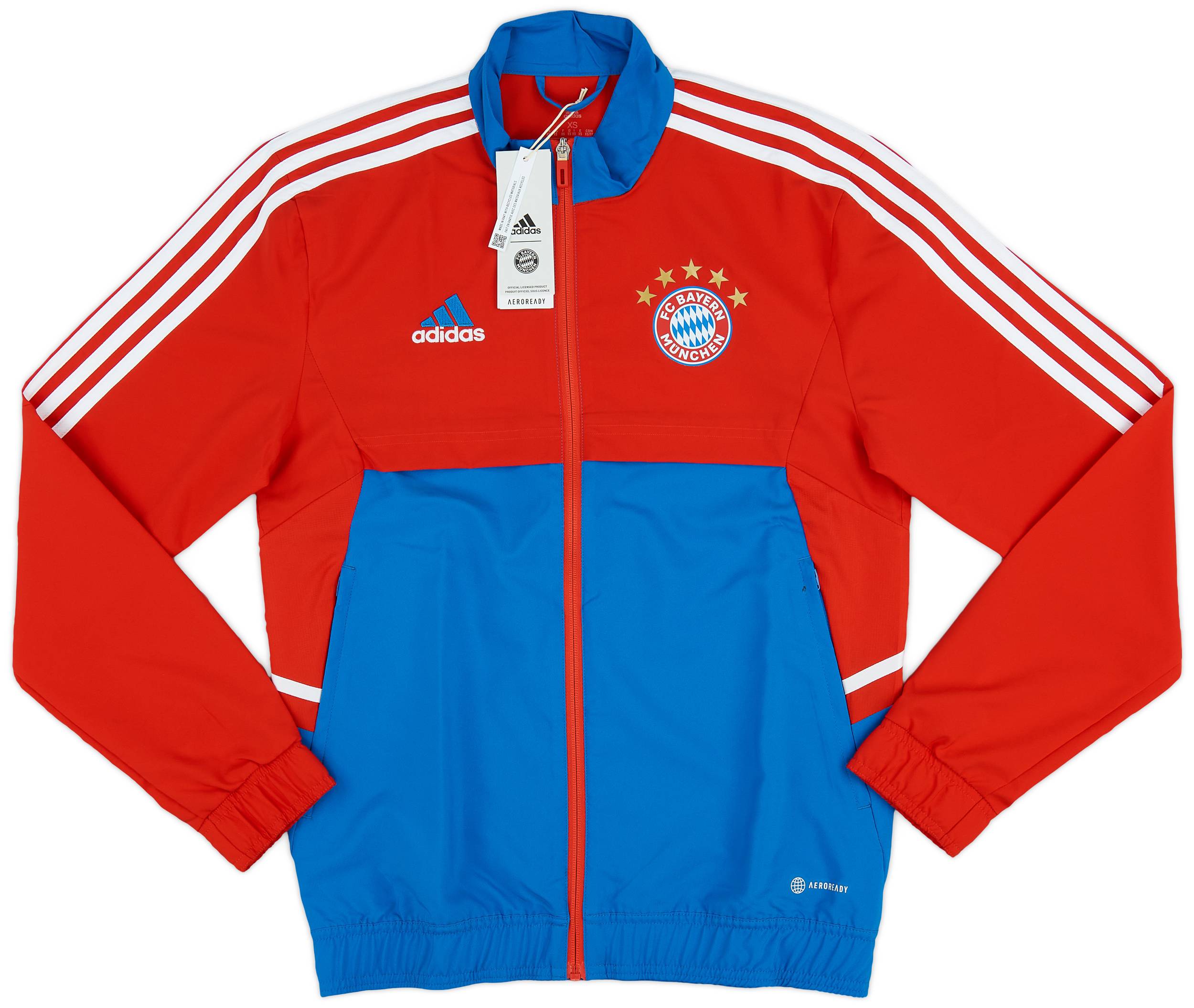2022-23 Bayern Munich adidas Presentation Jacket