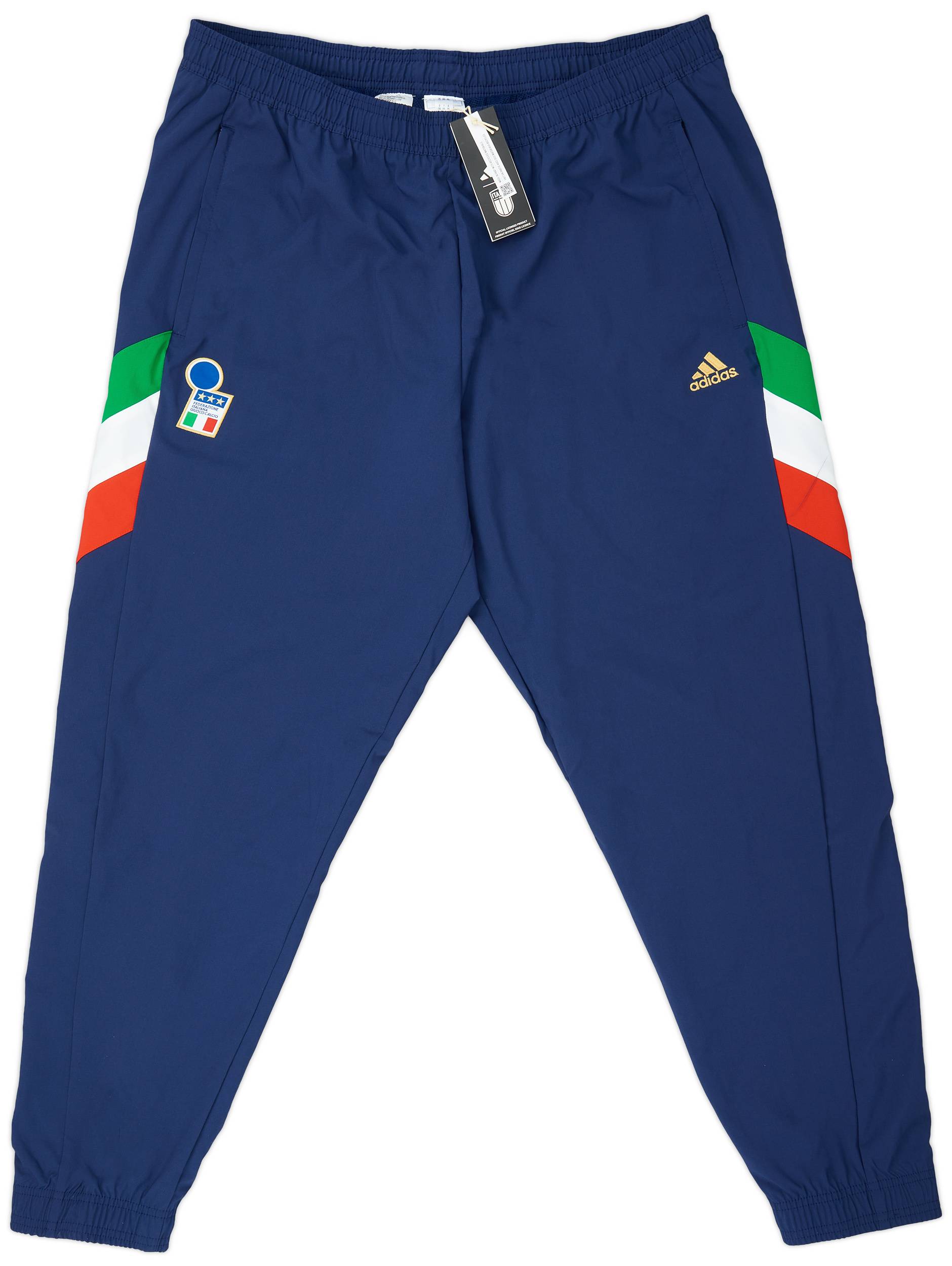 2023-24 Italy adidas Icon Woven Pants/Bottoms (XS)