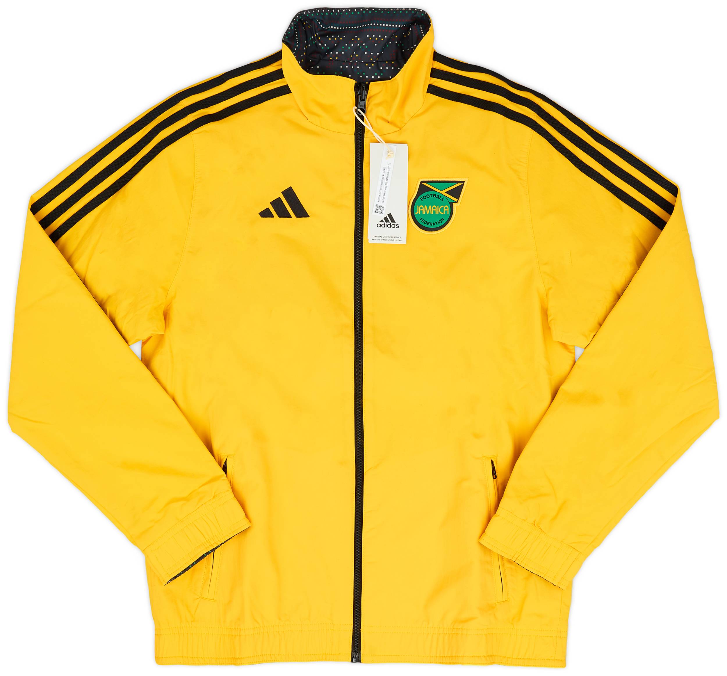 2023 24 Jamaica adidas Reversible Anthem Jacket L.Kids