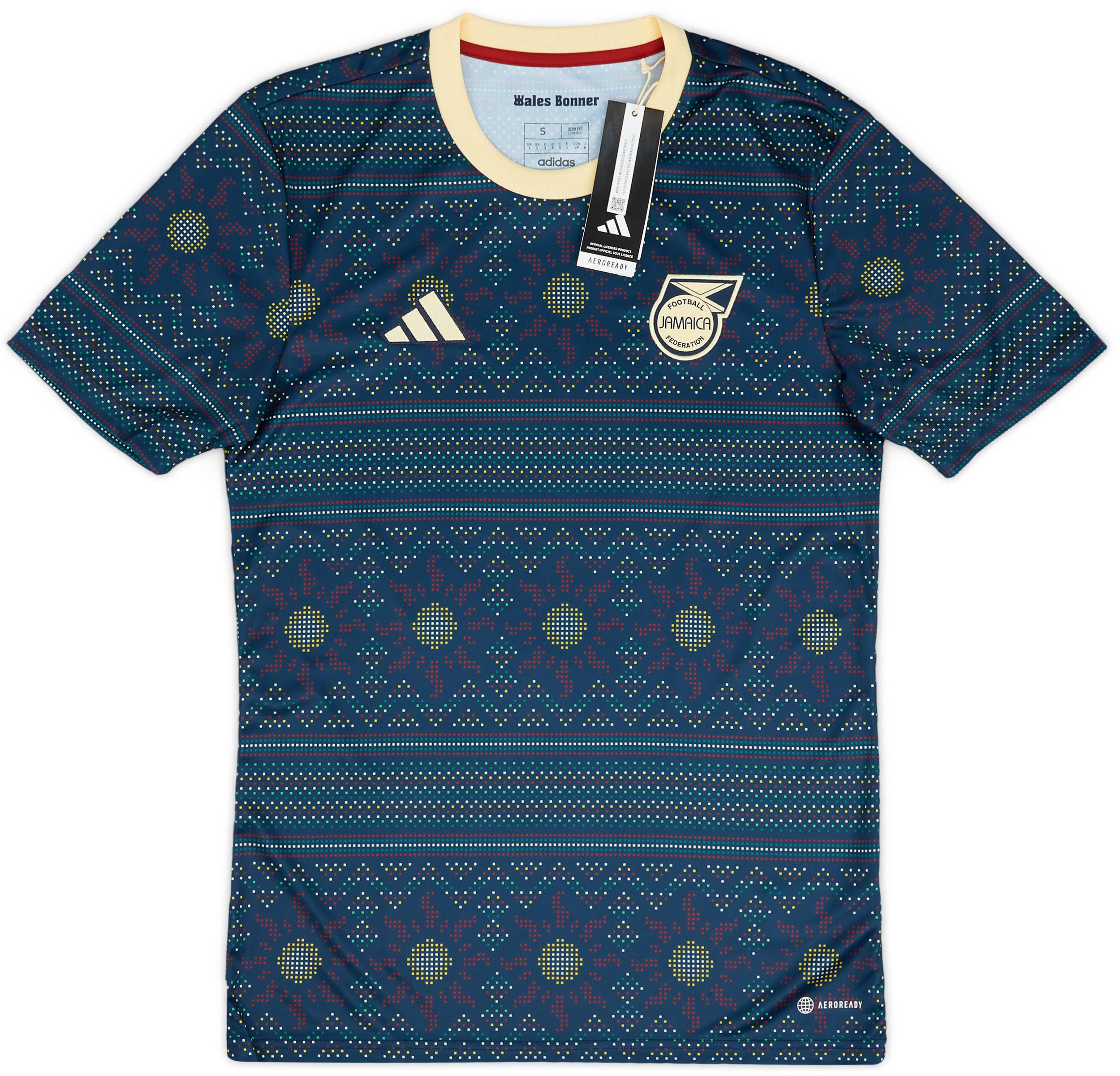 2023 24 Jamaica adidas Pre Match Shirt