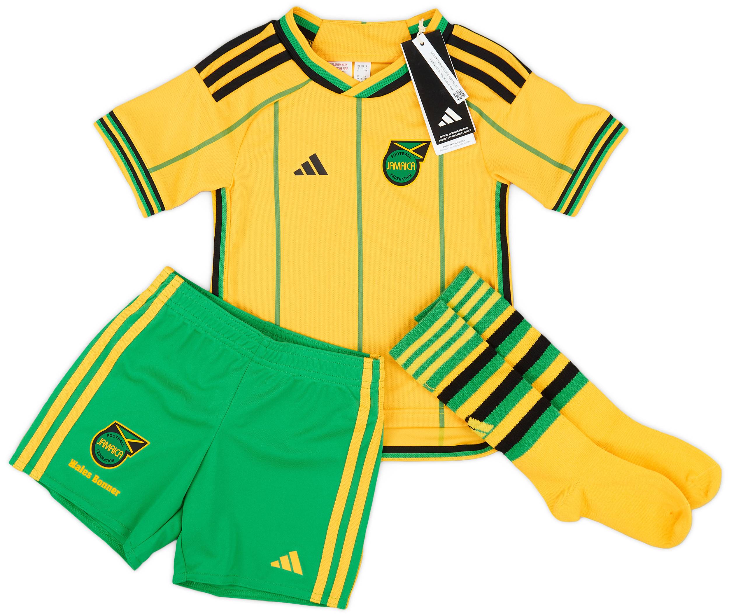 2023 24 Jamaica Home Full Kit Little Kids