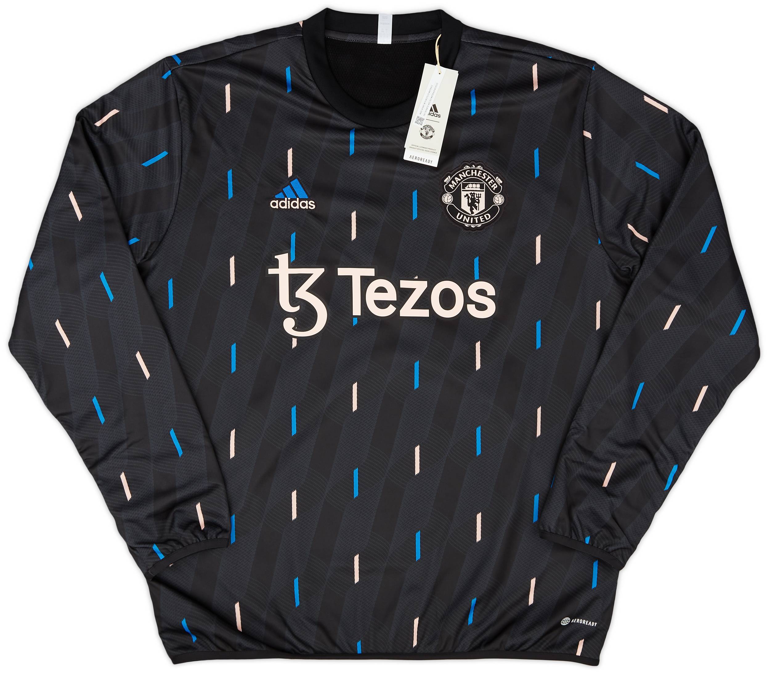2022-23 Manchester United adidas Pre-Match Warm-Up Top