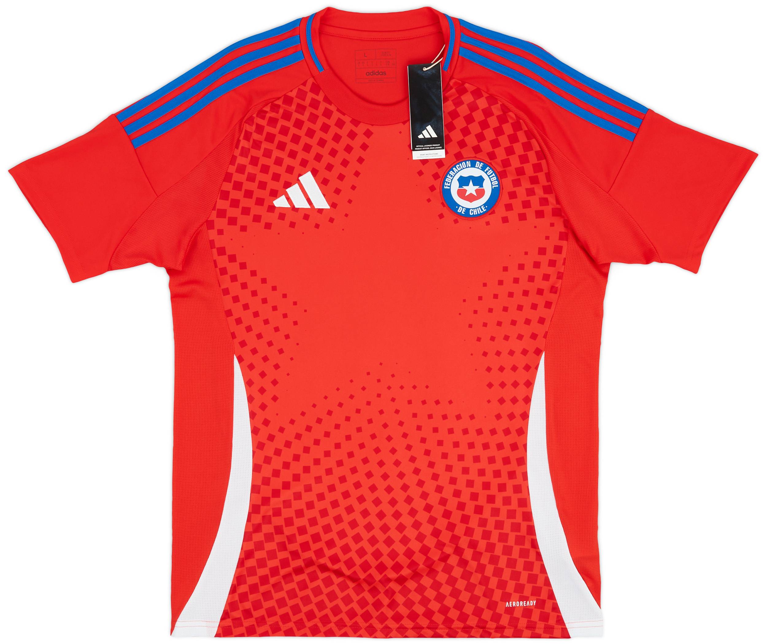 2024-25 Chile Home Shirt