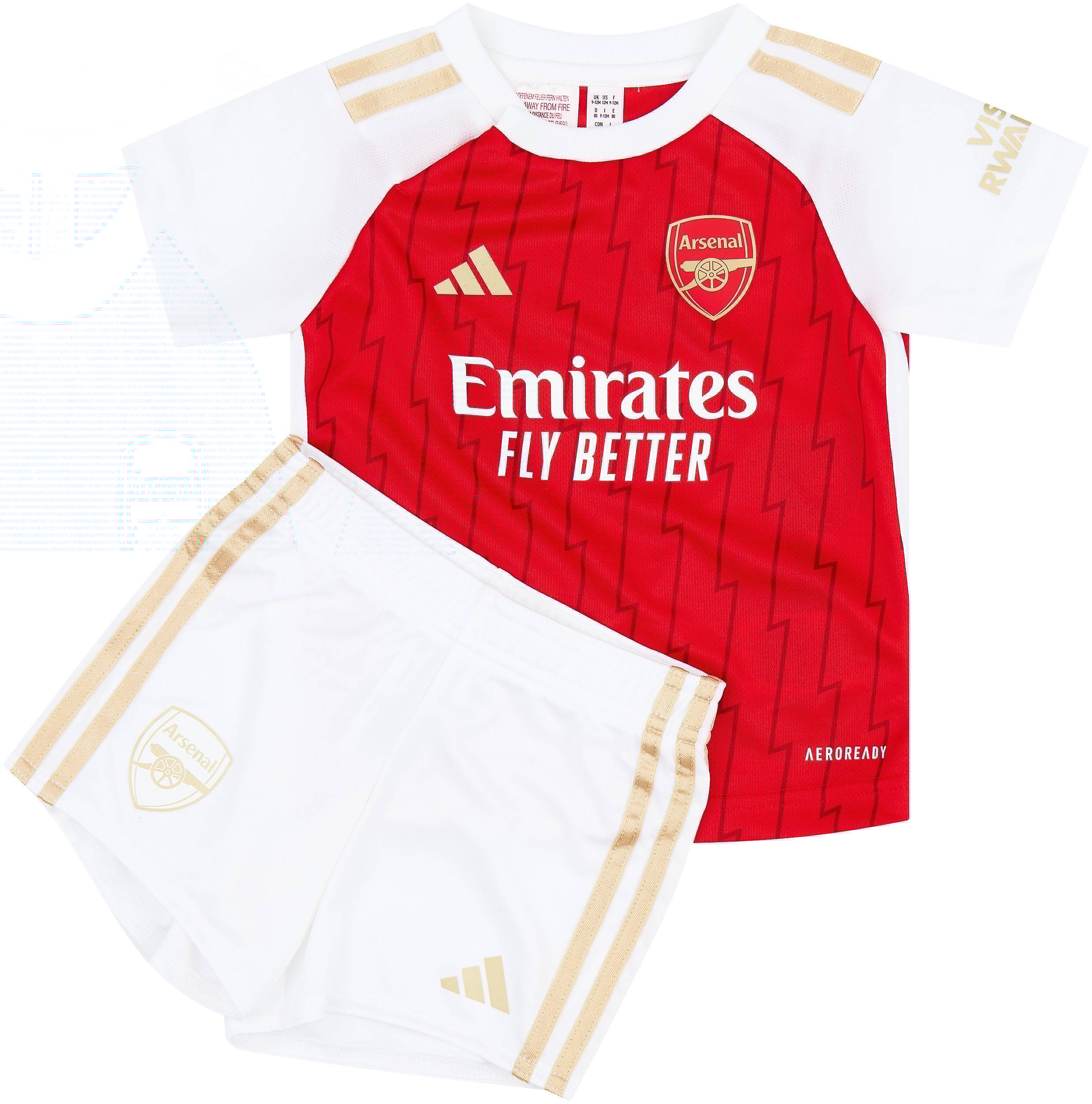 2023 24 Arsenal Home Full Kit BABY