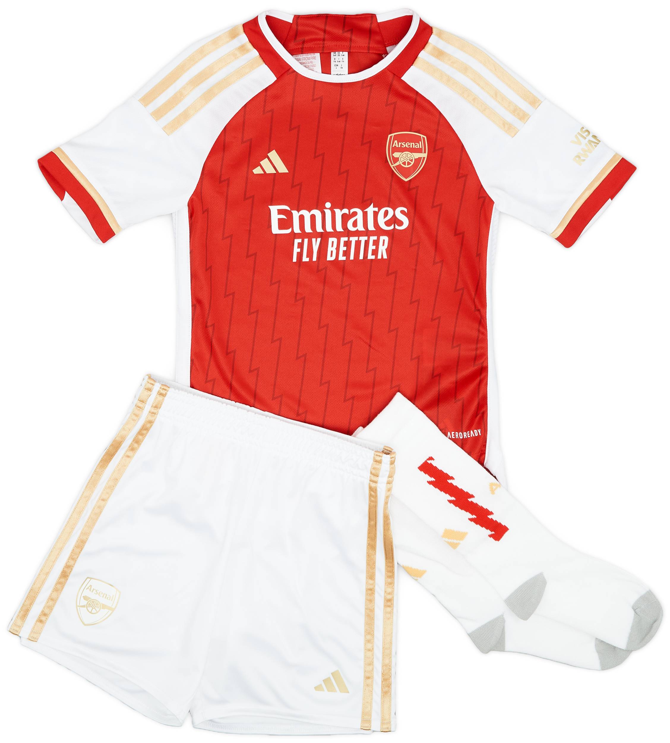 2023-24 Arsenal Home Full Kit (Little Kids)