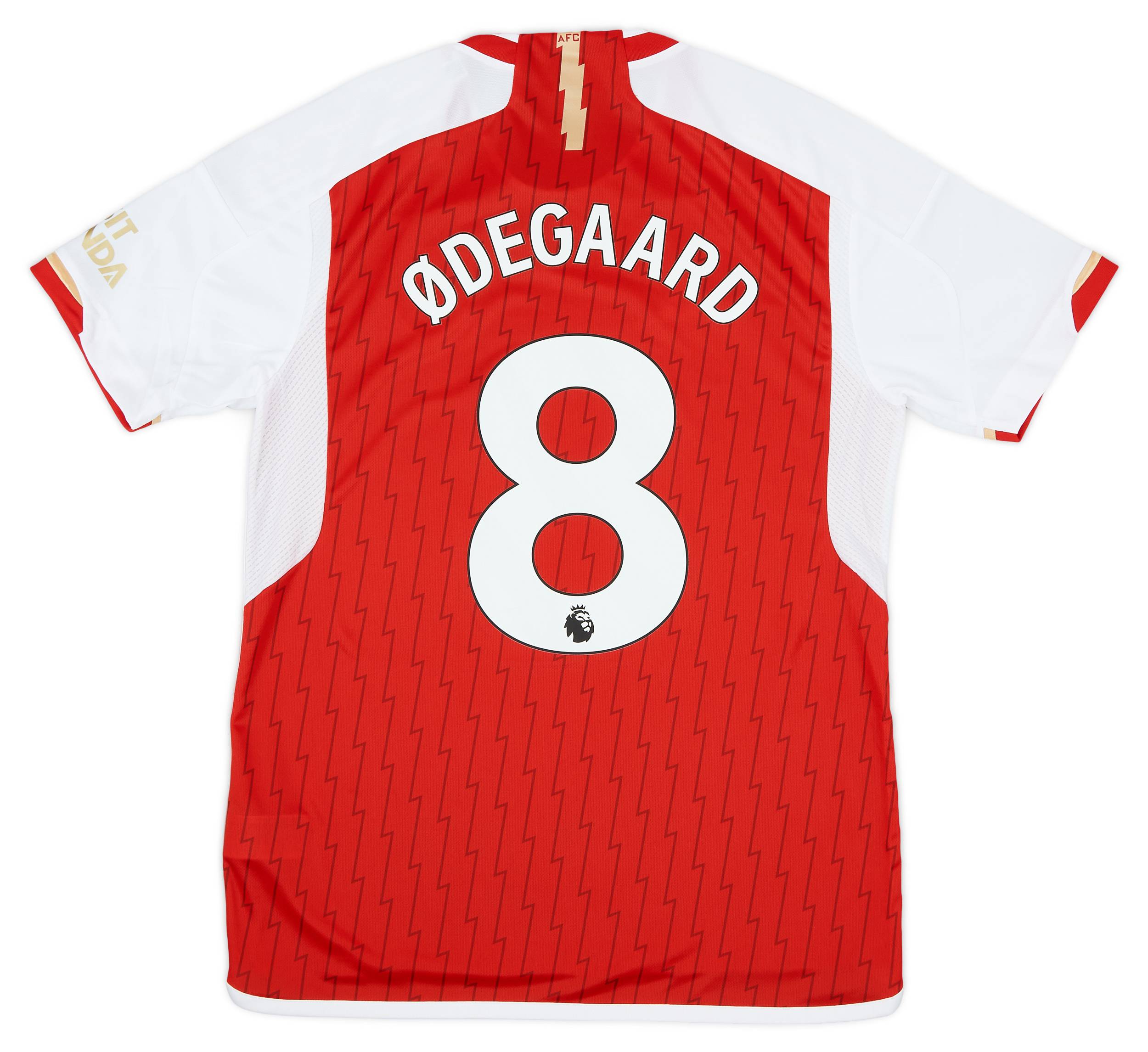 定期入れの 2023-24 Arsenal Home Shirt Odegaard #8 ウェア