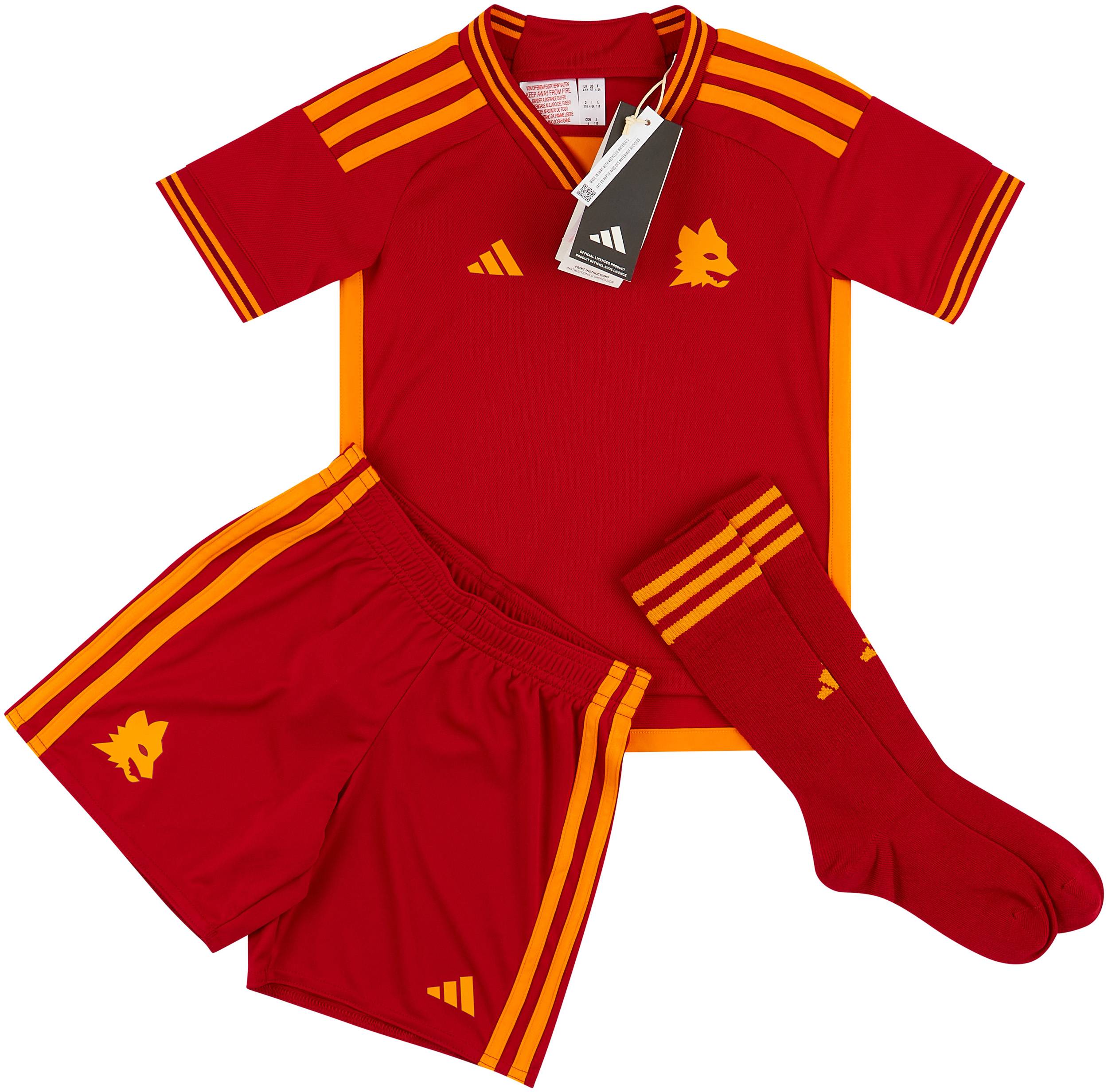 2023-24 Roma Home Full Kit - (Little Kids)