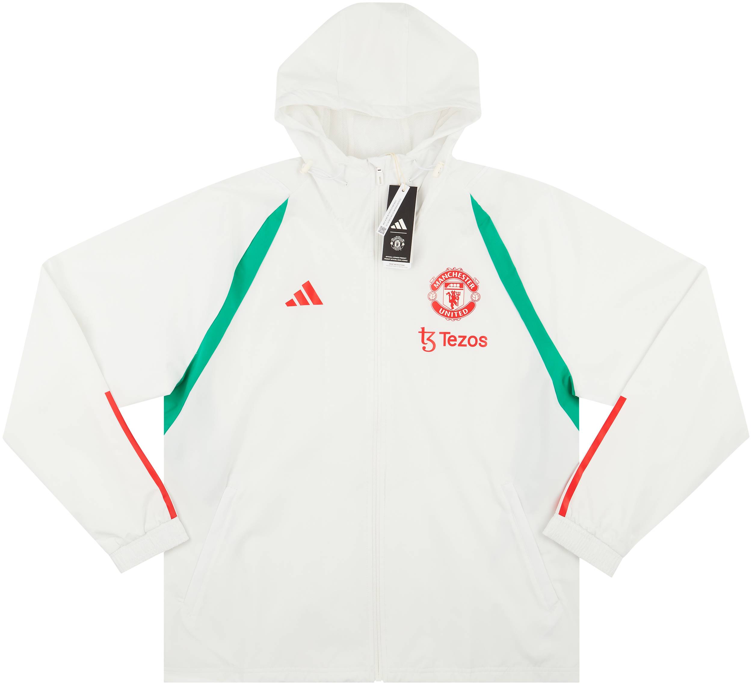 2023-24 Manchester United adidas All-Weather Jacket