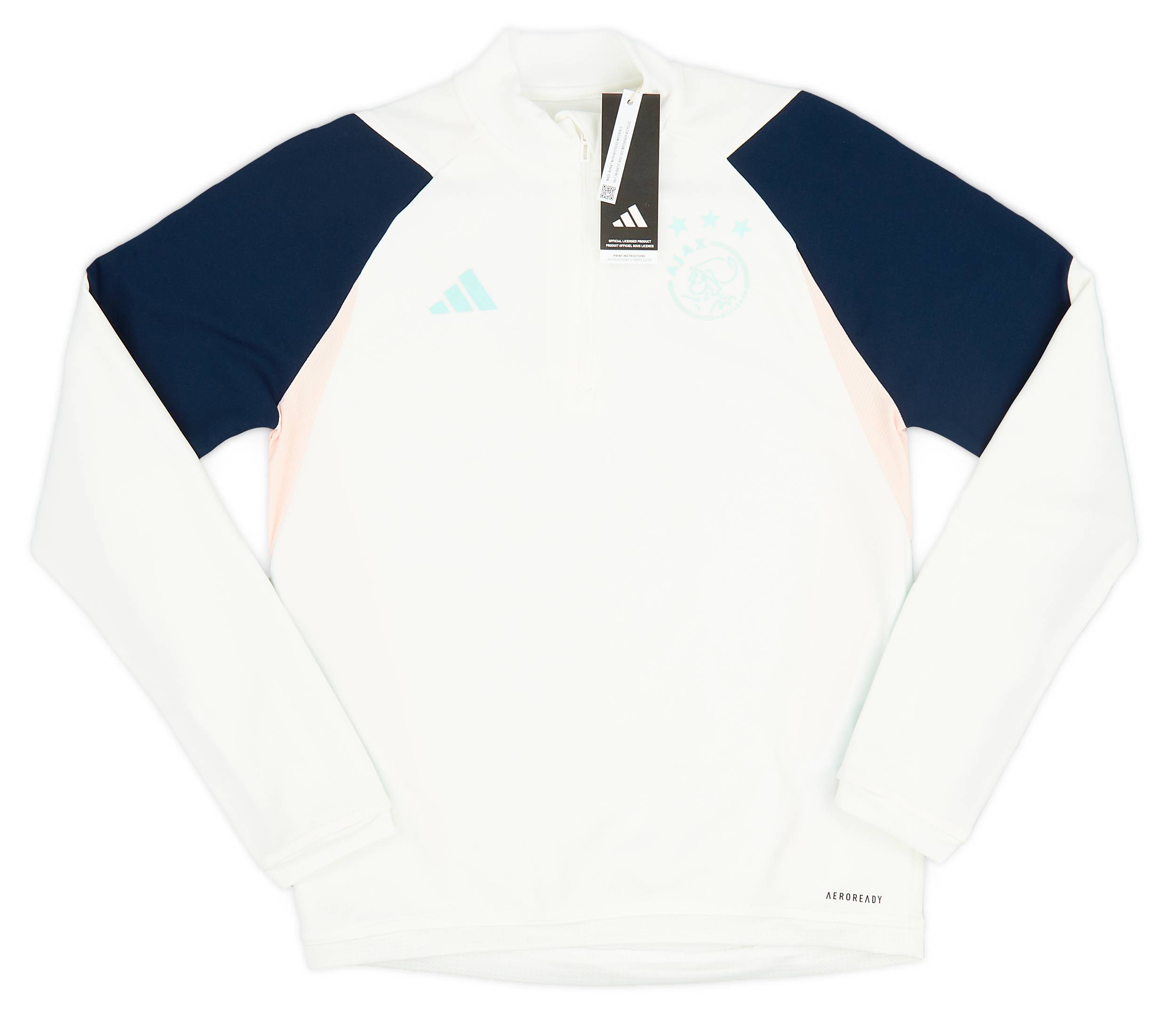 2023-24 Ajax adidas 1/4 Zip Training Top (L.Kids)