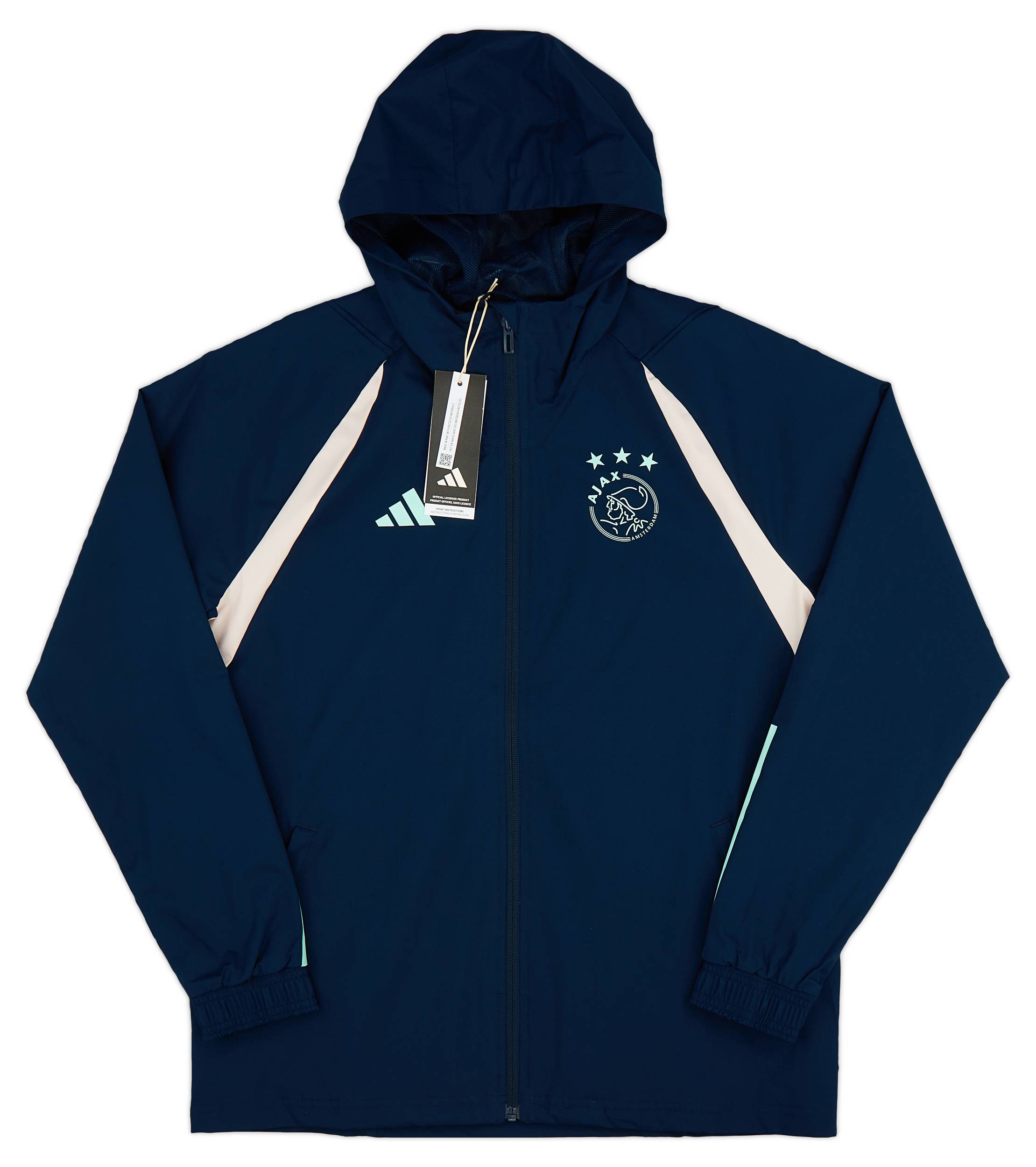 2023-24 Ajax adidas All-Weather Jacket KIDS