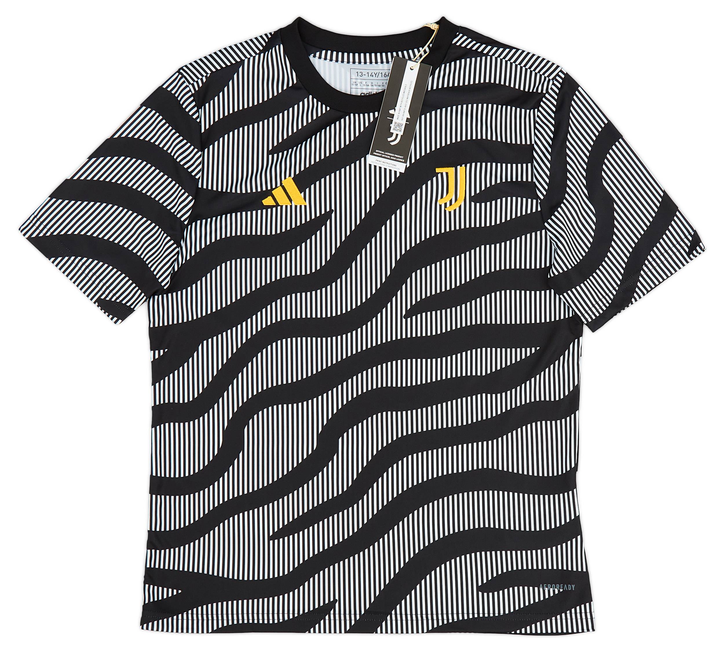 2023-24 Juventus adidas Pre-Match Training Shirt KIDS