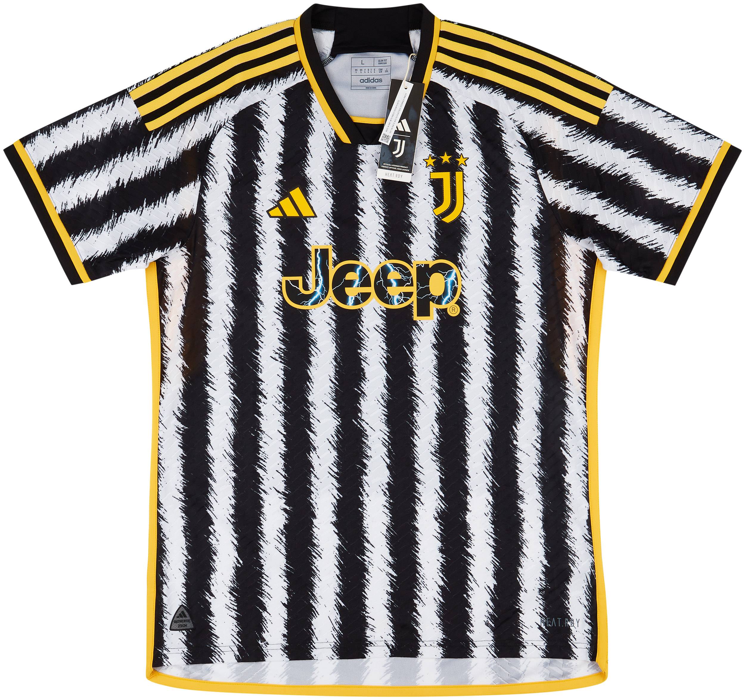 2023 24 Juventus Authentic Home Shirt