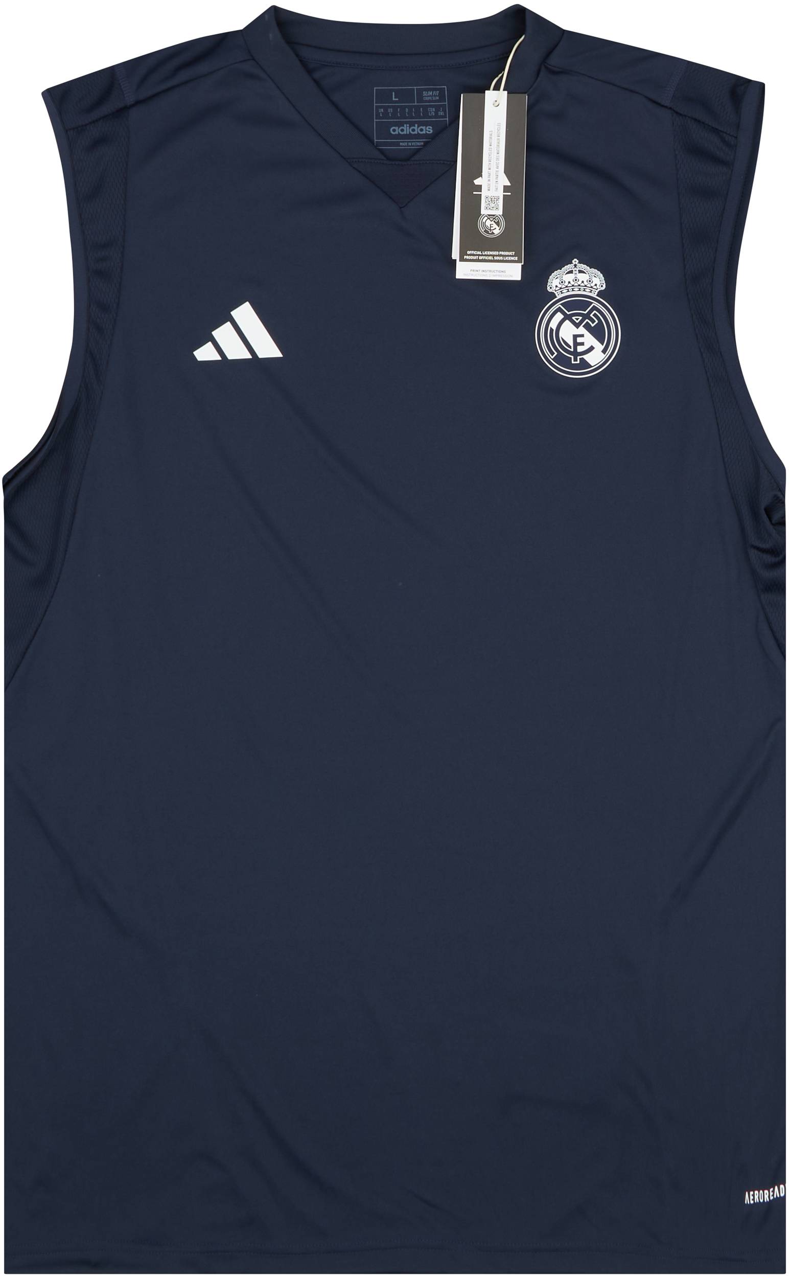 2023-24 Real Madrid adidas Training Vest