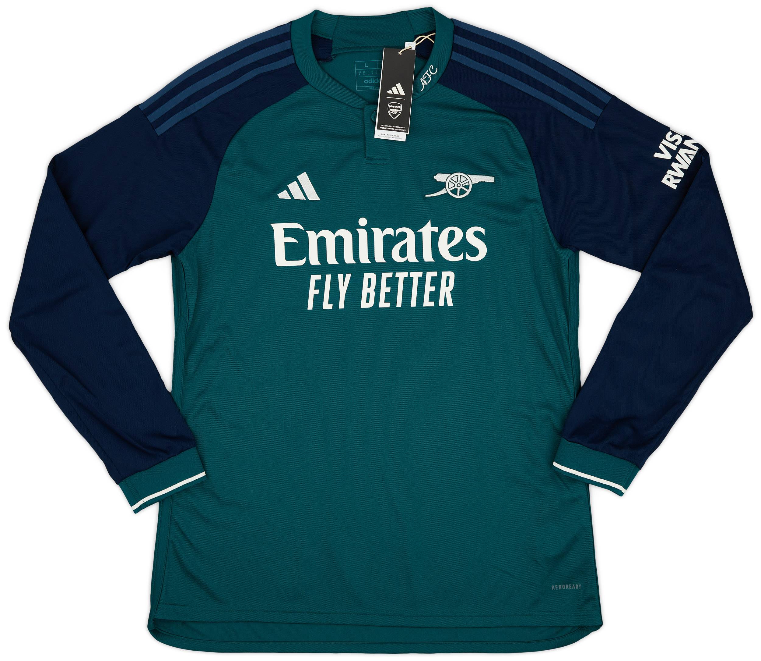 2023 24 Arsenal Third L S Shirt