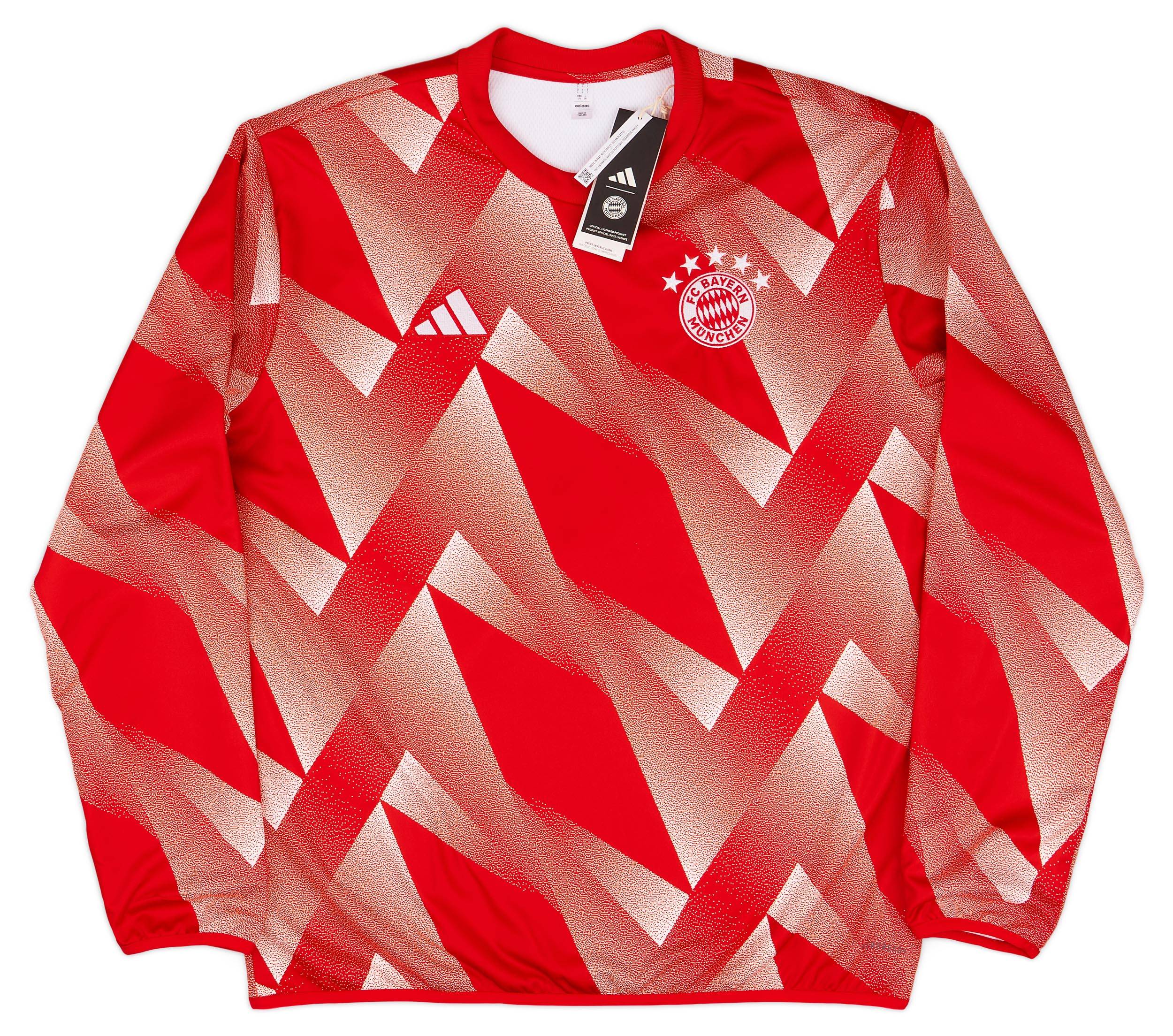 2023-24 Bayern Munich adidas Pre-Match Training Top