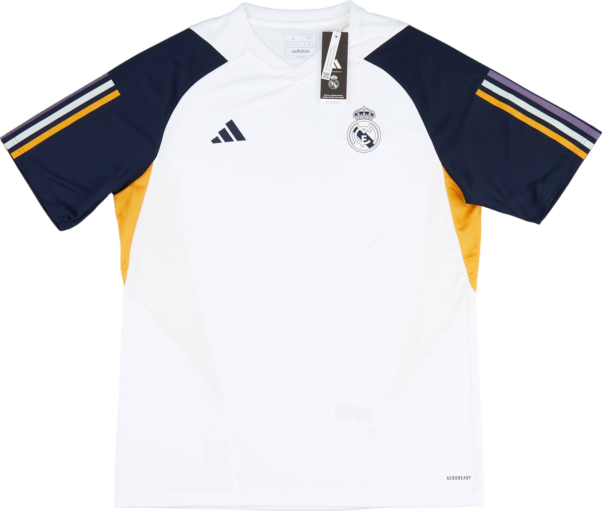 2023-24 Real Madrid adidas Training Shirt