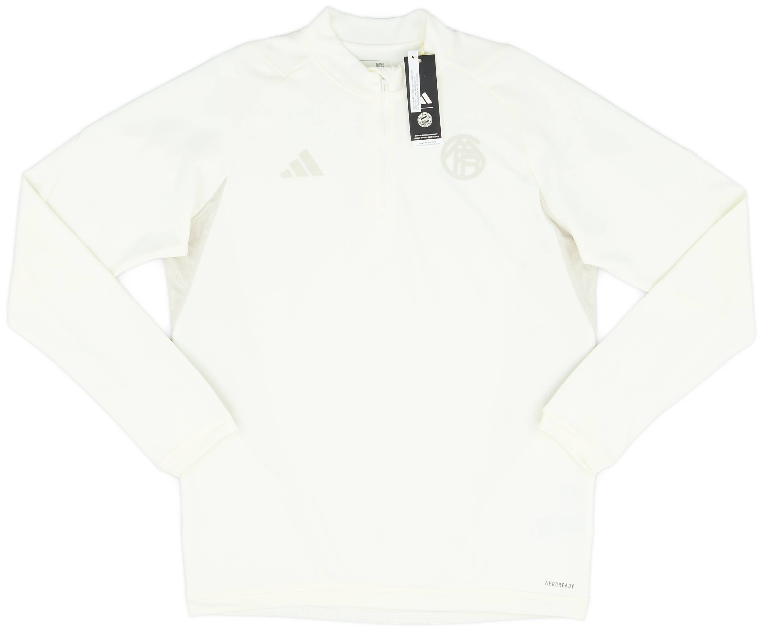 2023-24 Bayern Munich adidas European 1/4 Zip Training Top