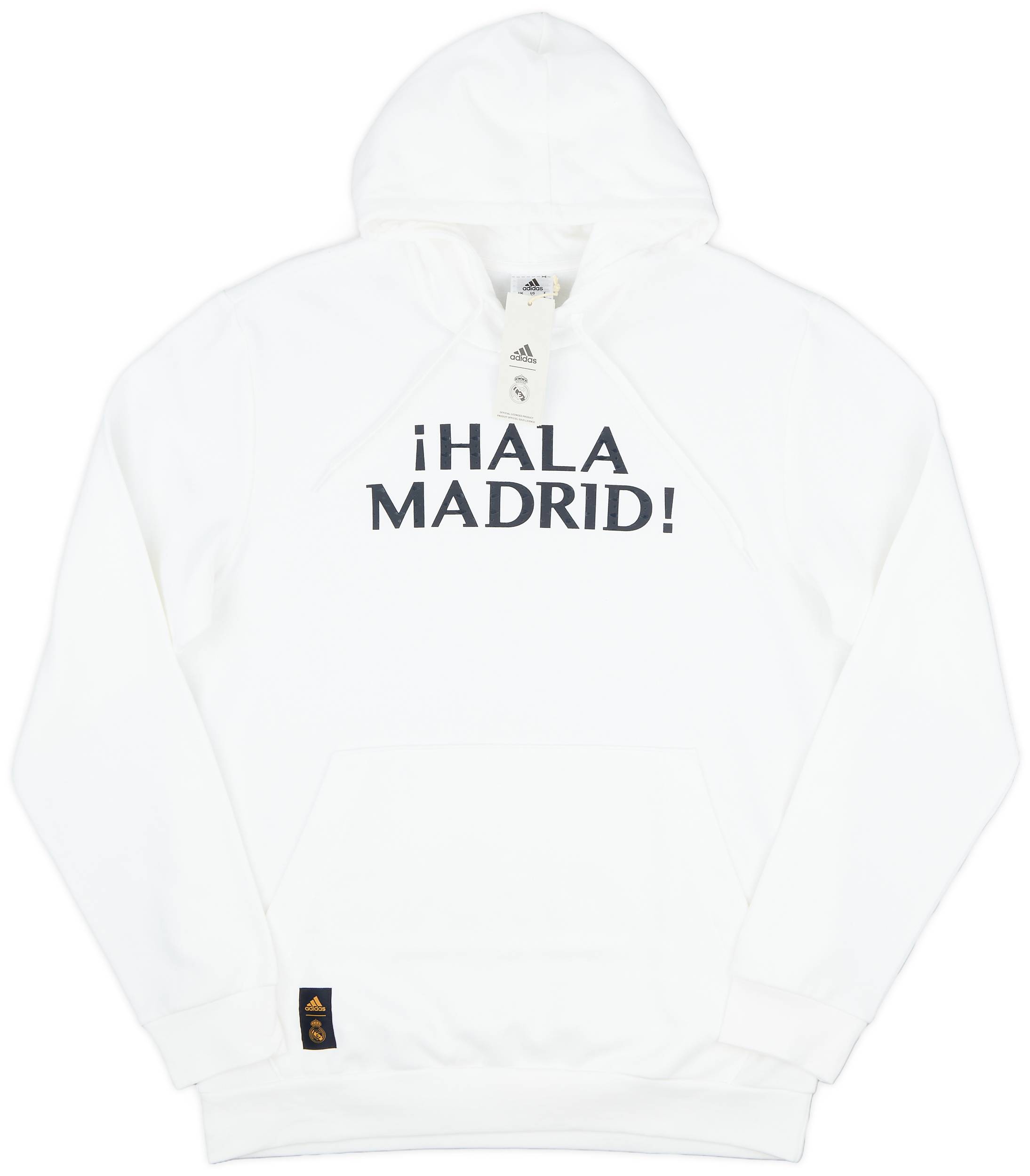 2023-24 Real Madrid adidas DNA Hooded Top