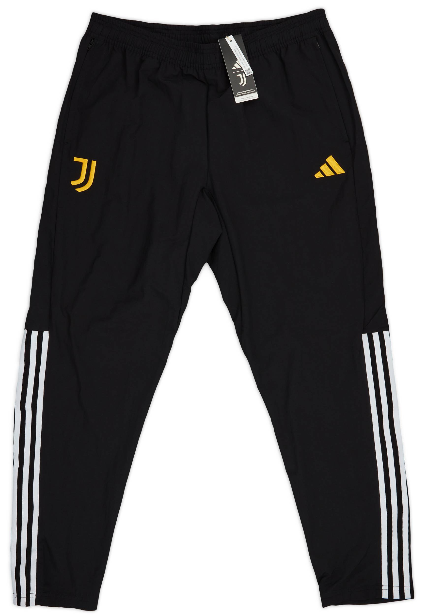 2023-24 Juventus adidas Pre-Match Training Pants/Bottoms (L)
