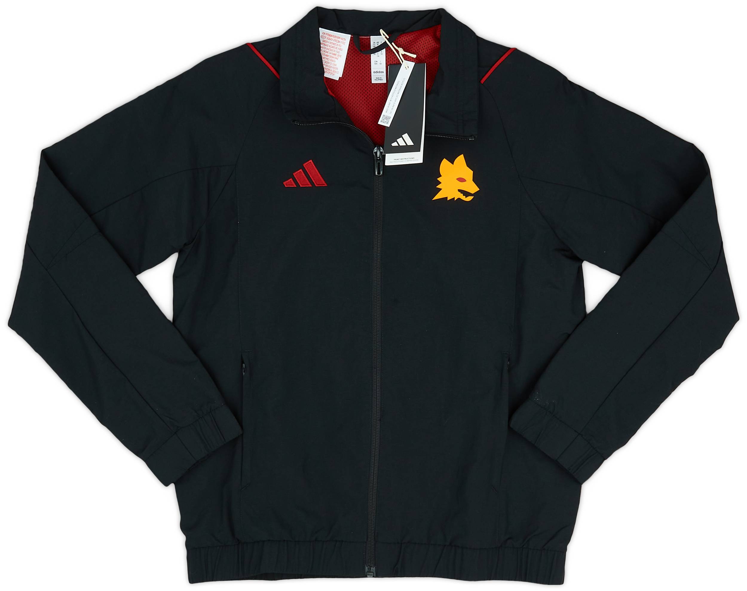 2023-24 Roma adidas Pre-Match Jacket (KIDS)