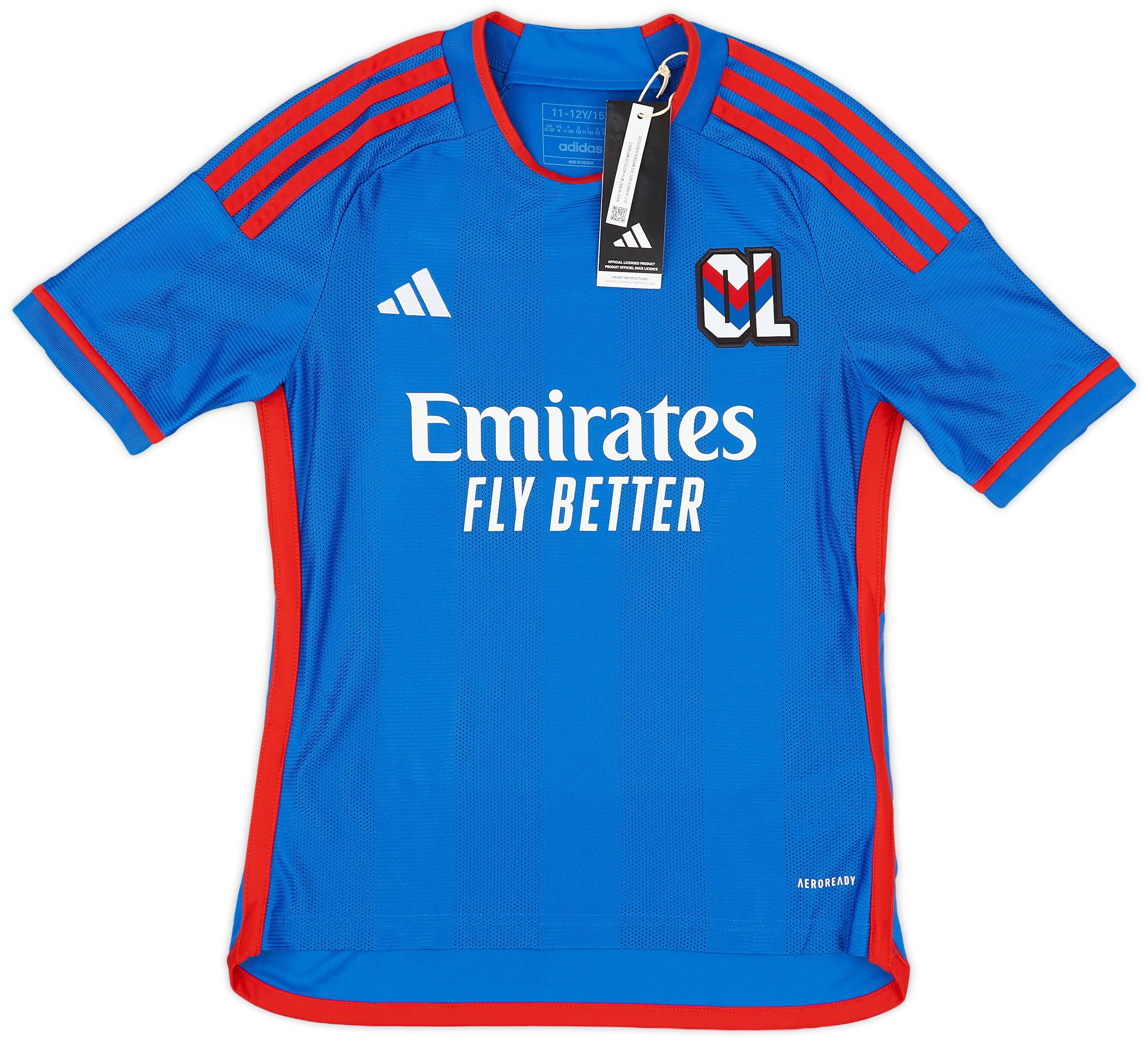 2023-24 Lyon Away Shirt KIDS