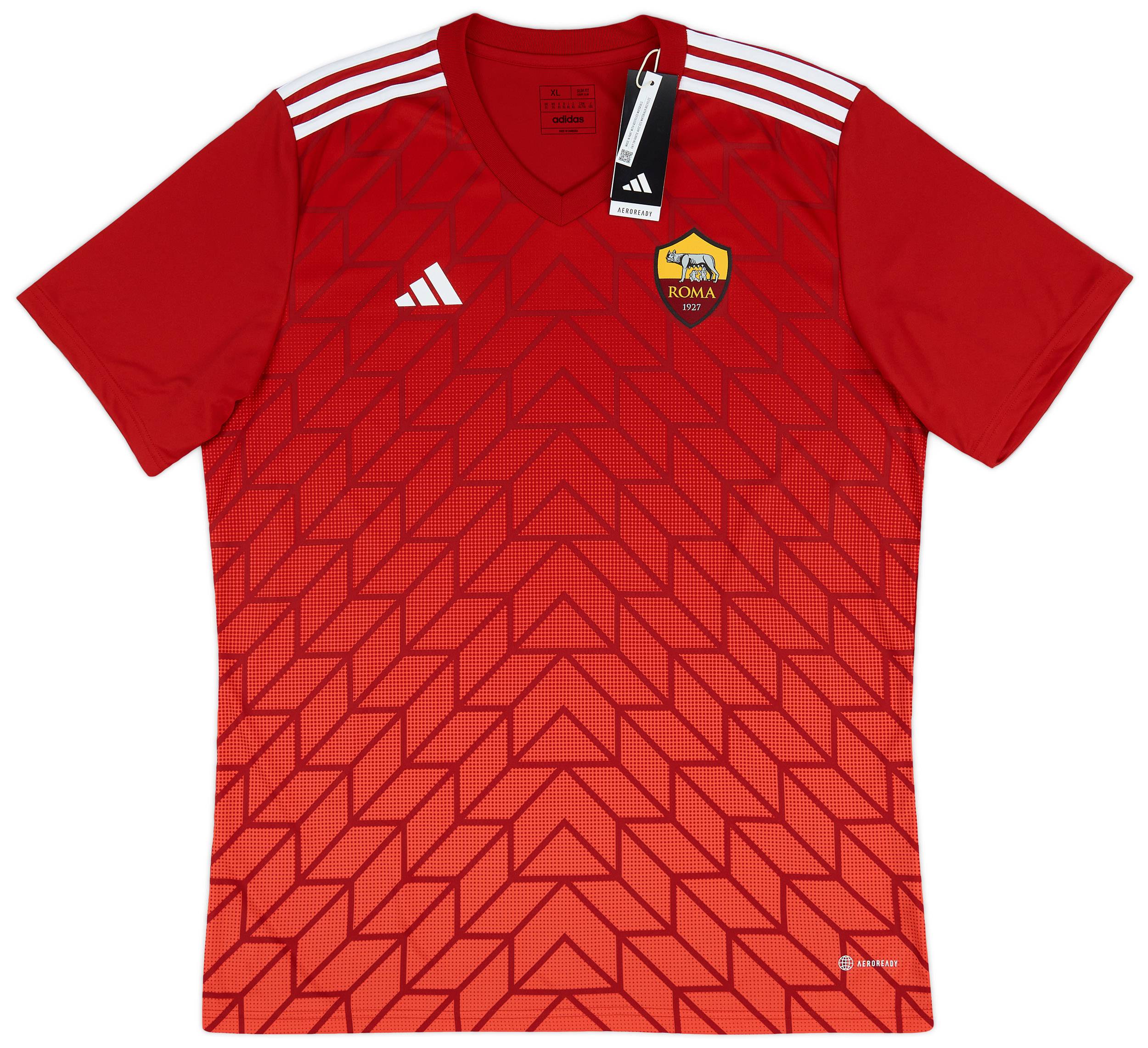 直営店に限定 2023-24 Roma Shirt Pre-Match adidas ウェア