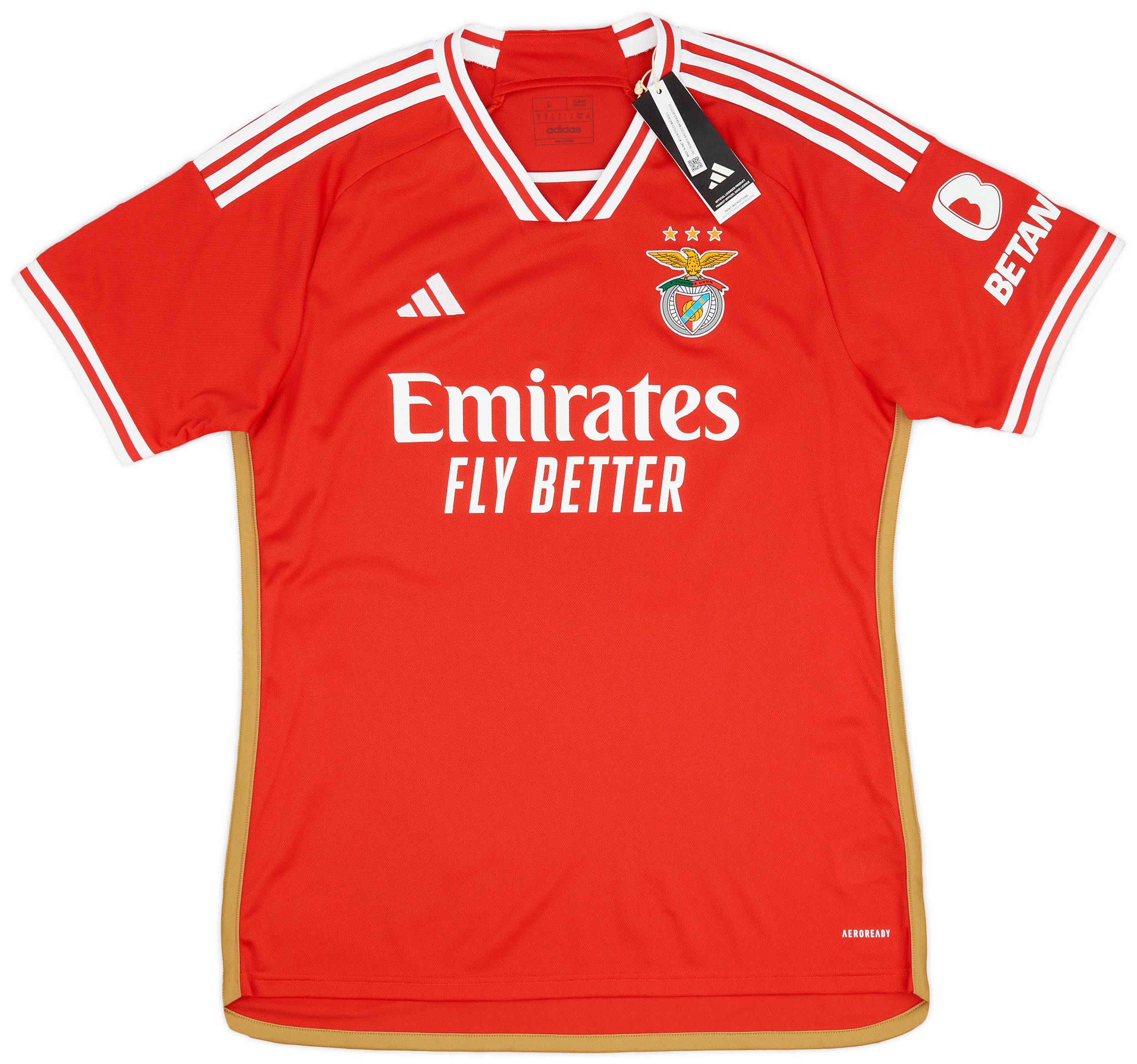 2023-24 Benfica Home Shirt