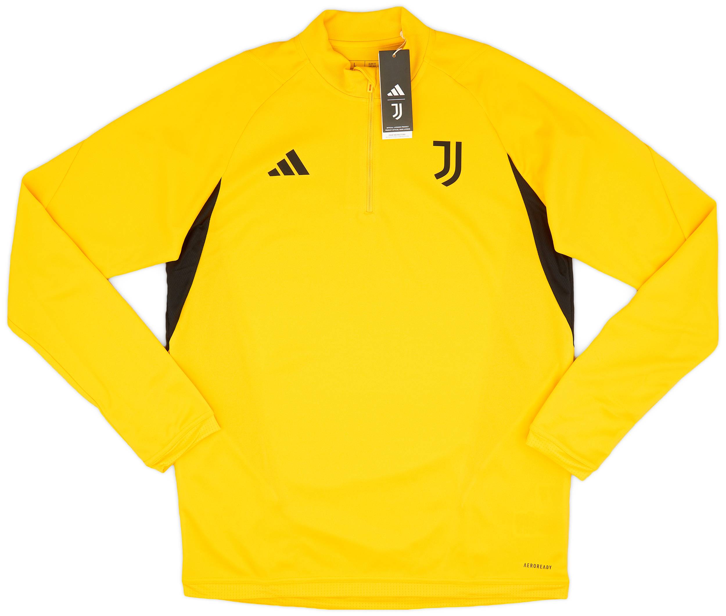 2023 24 Juventus adidas 1 4 Zip Training Top