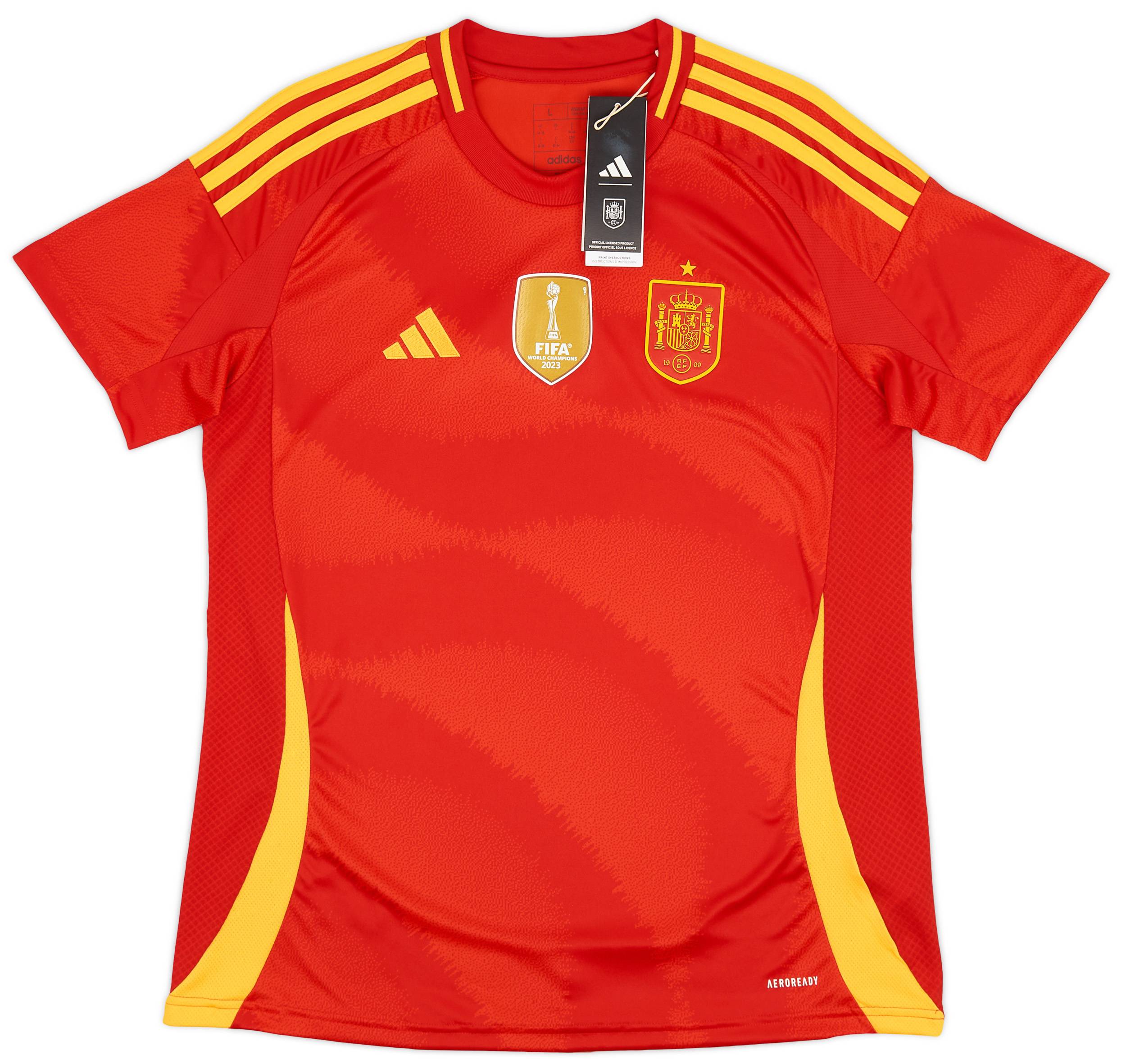 2024-25 Spain Women's Home Shirt