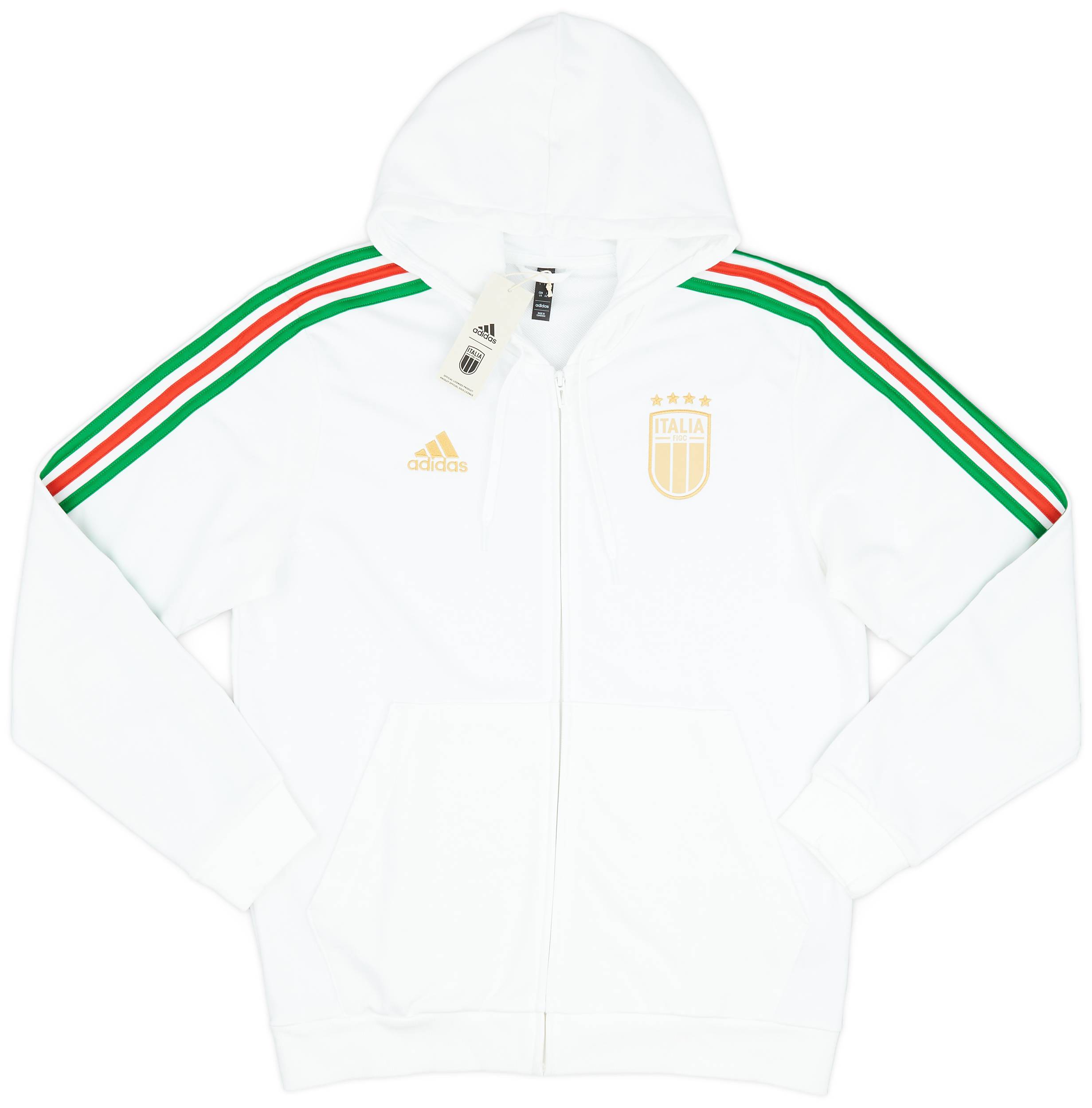 2023-24 Italy adidas DNA Hooded Jacket