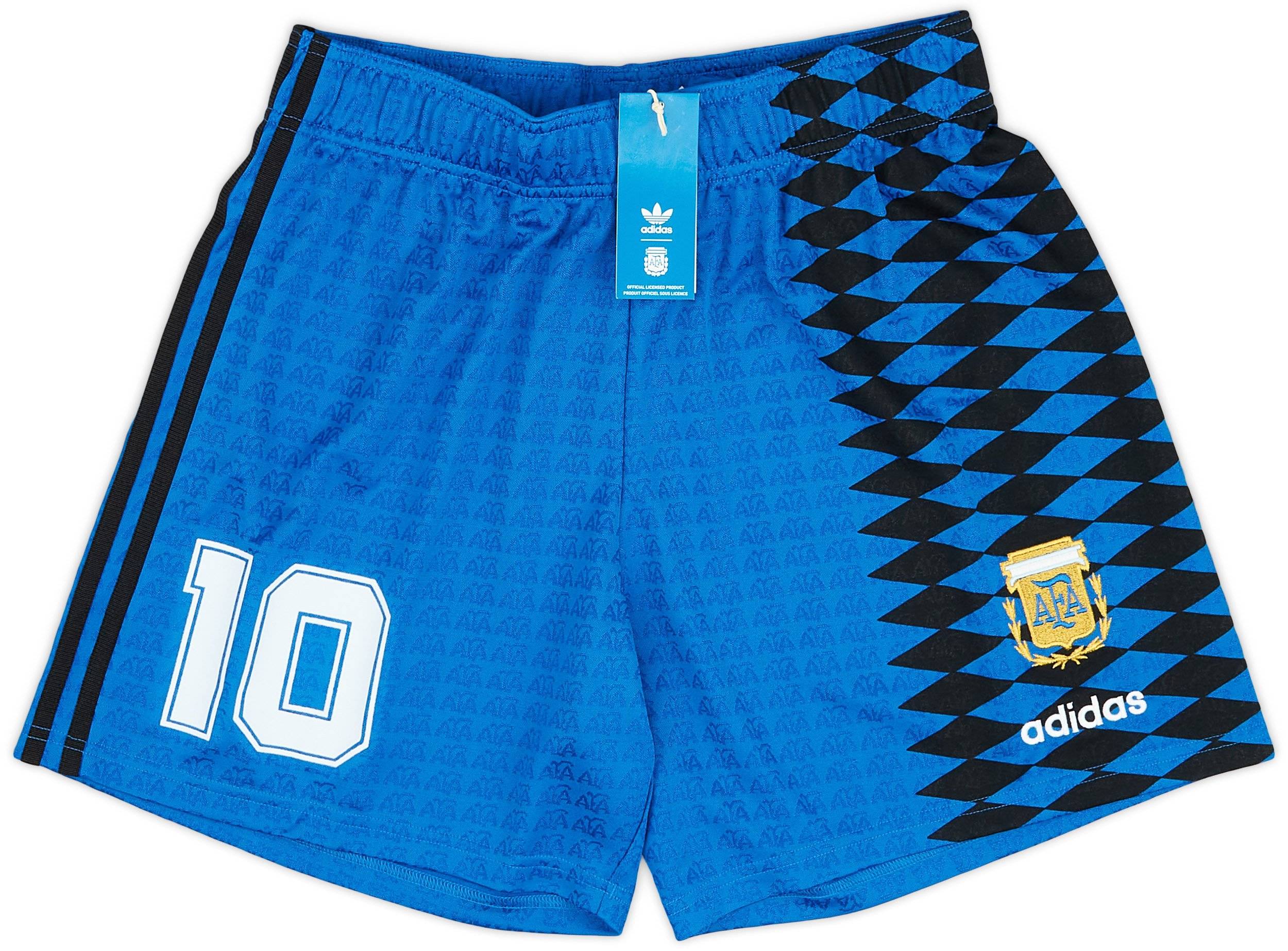 Adidas originals retro argentina football shorts on sale