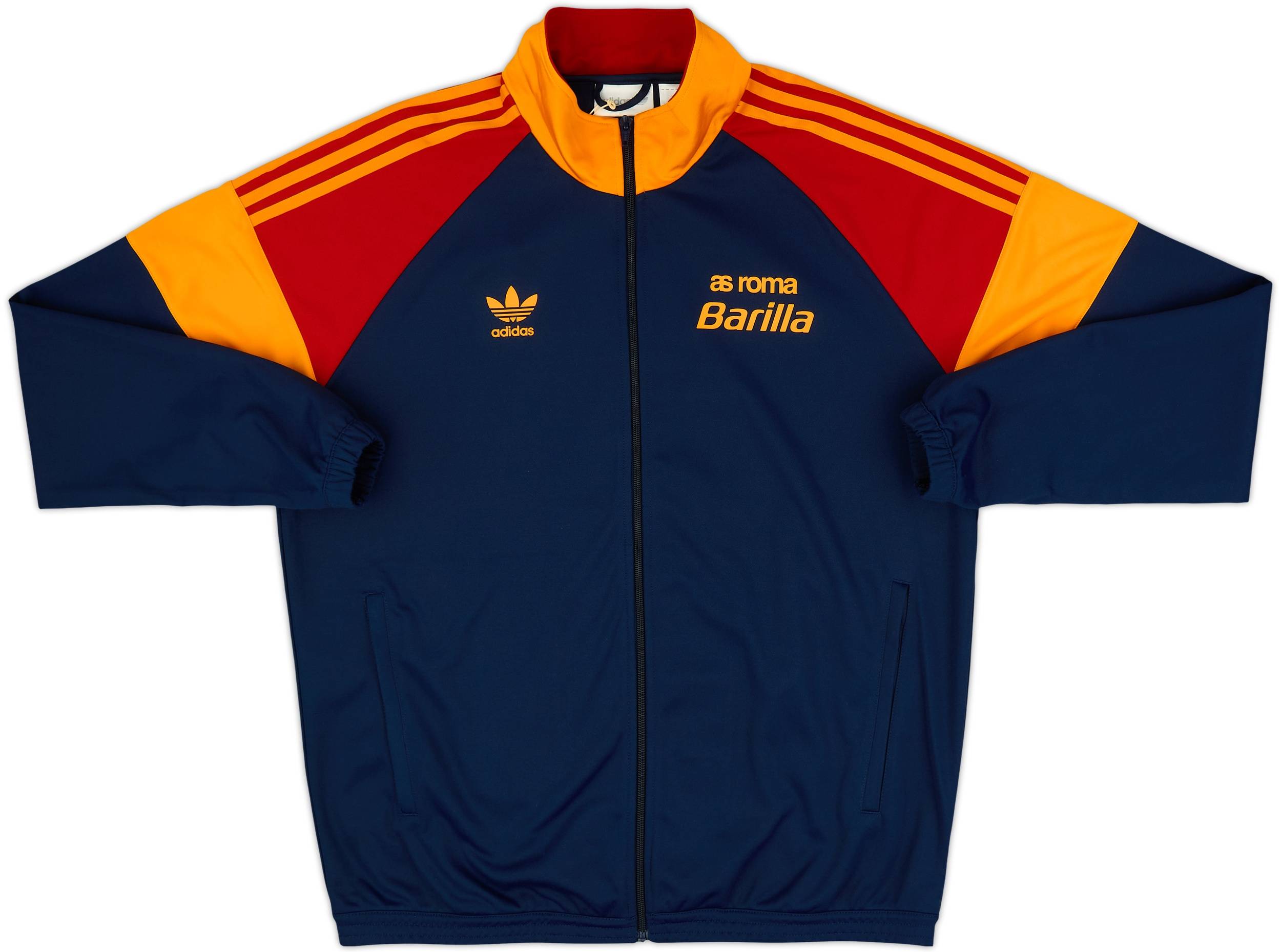  AS Roma Barilla ジャージ 1993 Roma adidas Originals Reissue Track Jacket (L)
