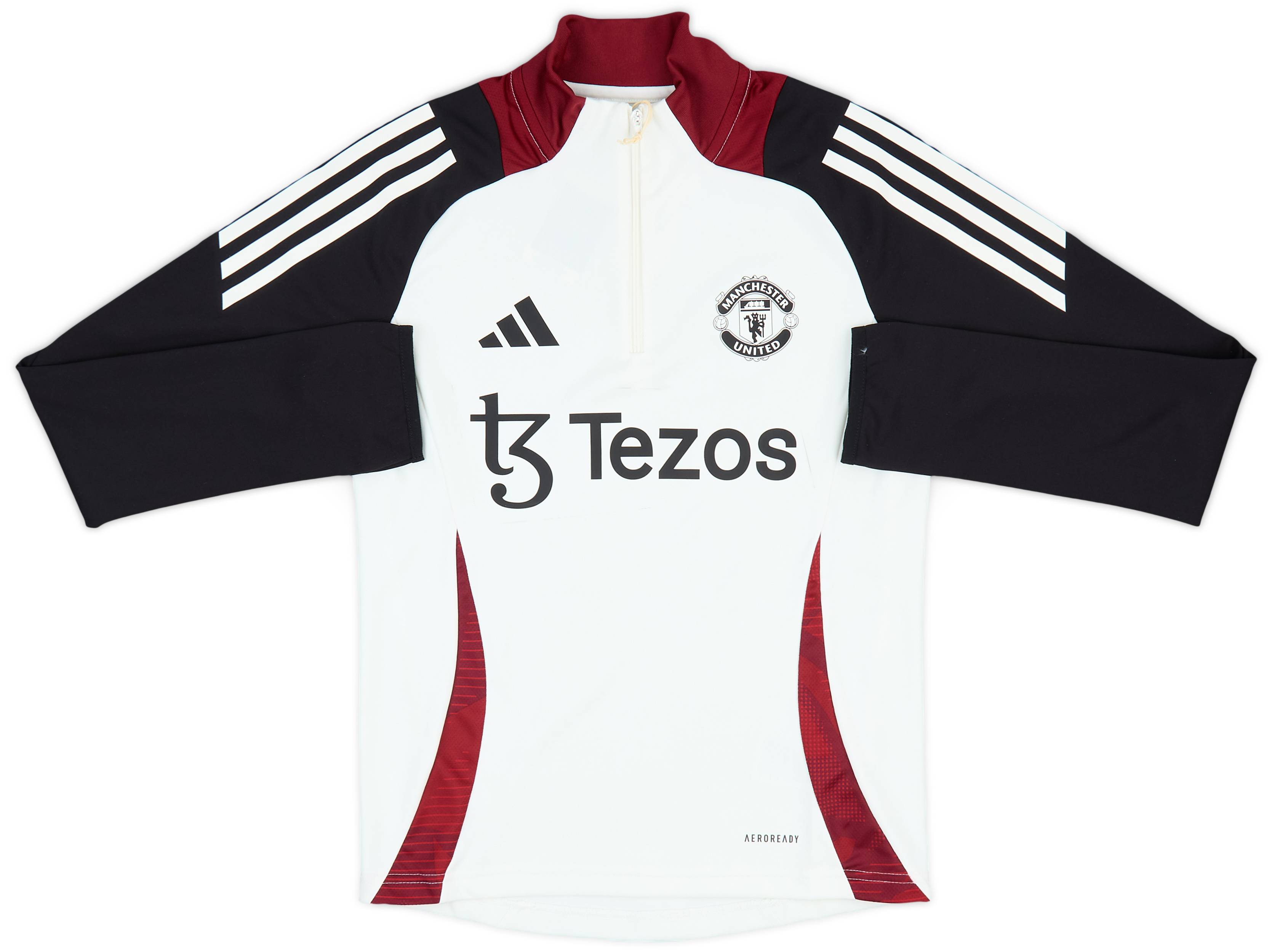 2024-25 Manchester United adidas 1/4 Zip Training Top (KIDS)