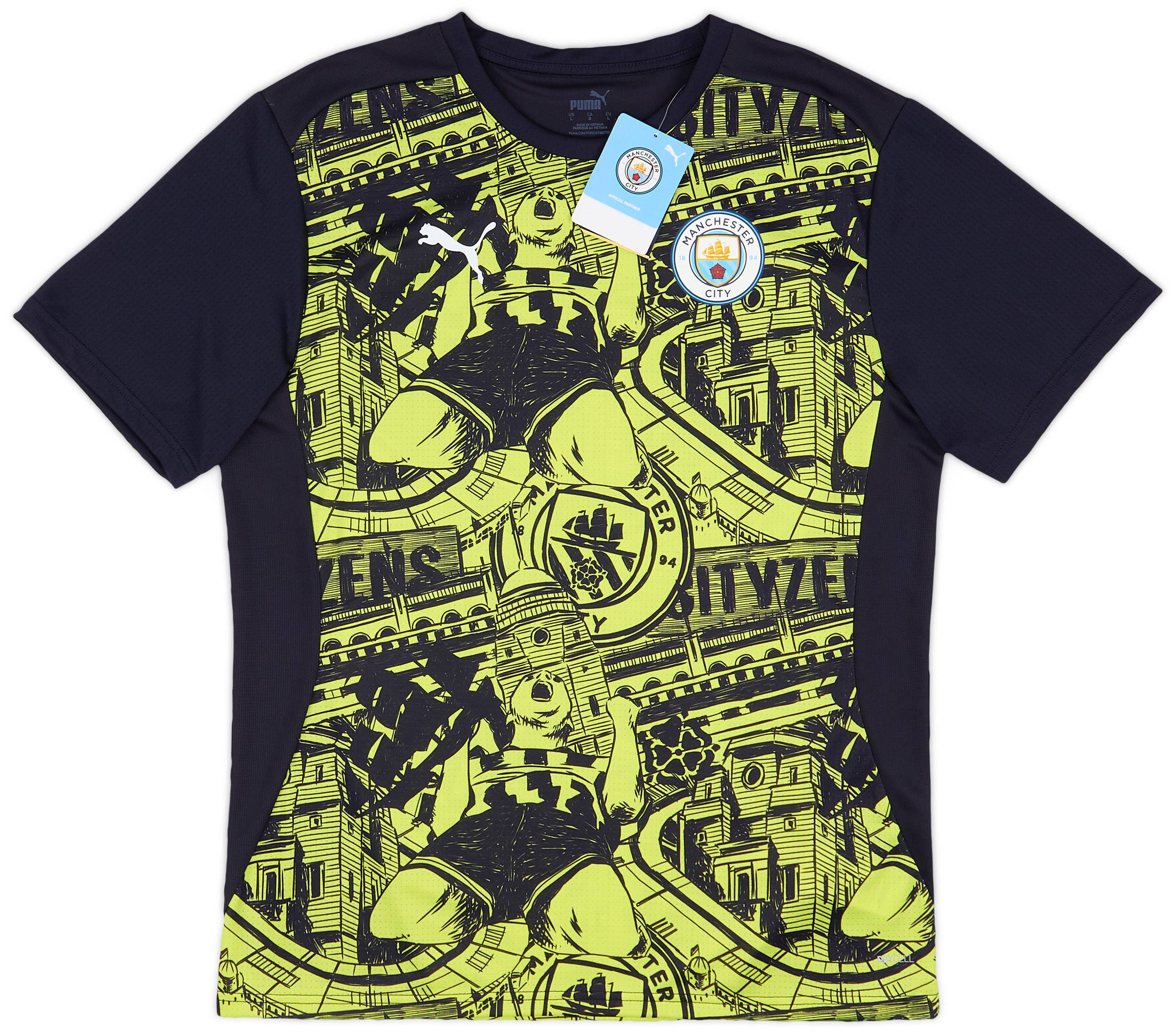 2024-25 Manchester City Puma Pre-Match Shirt