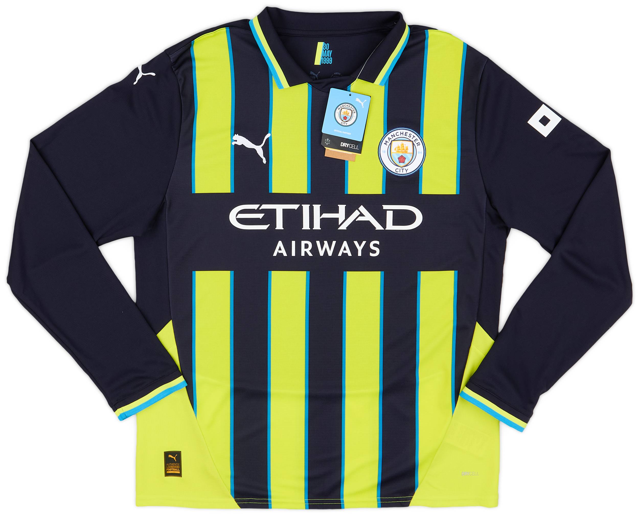 2024-25 Manchester City Away L/S Shirt
