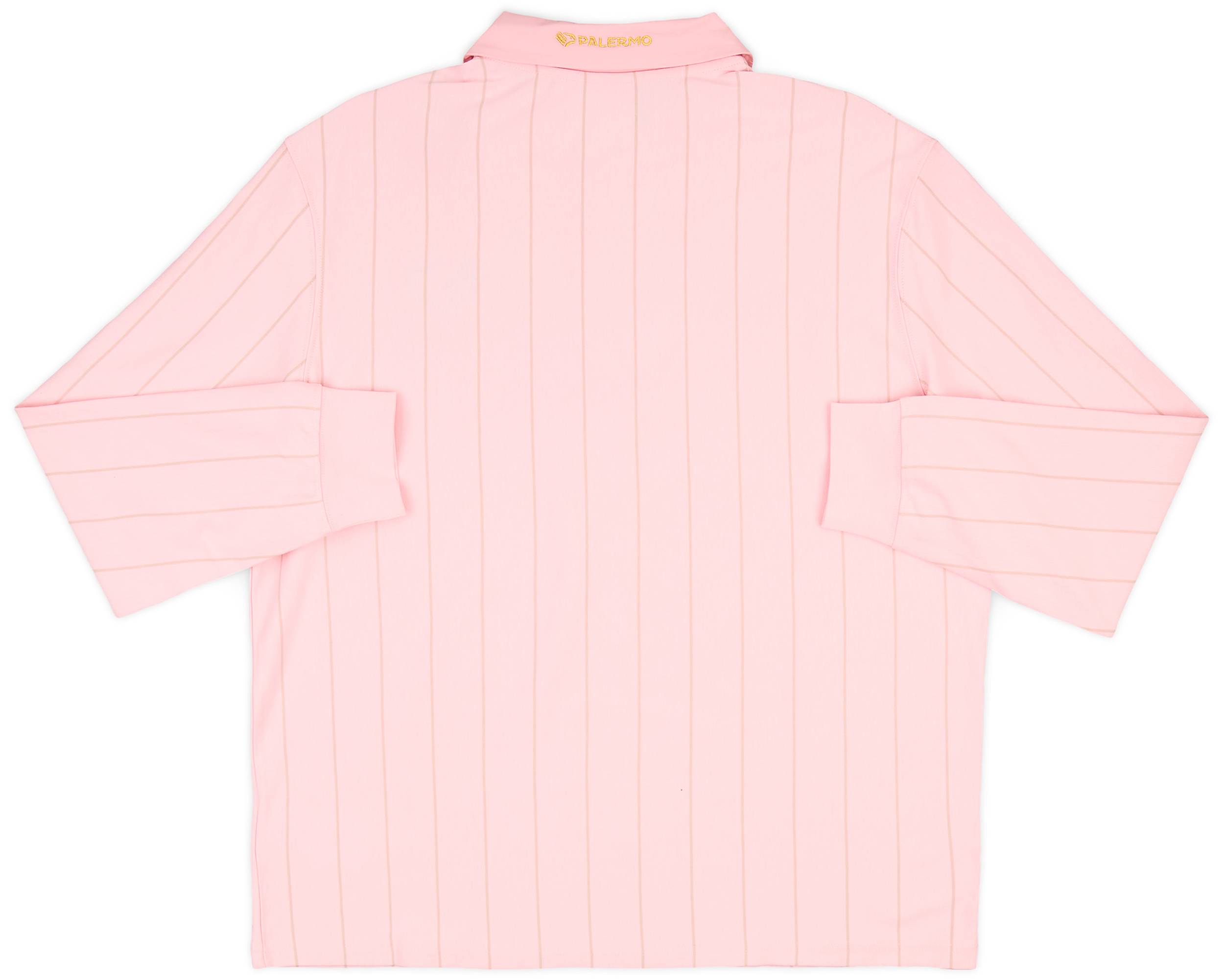 2023-24 Palermo Puma 1/4 Zip Polo L/S T-Shirt