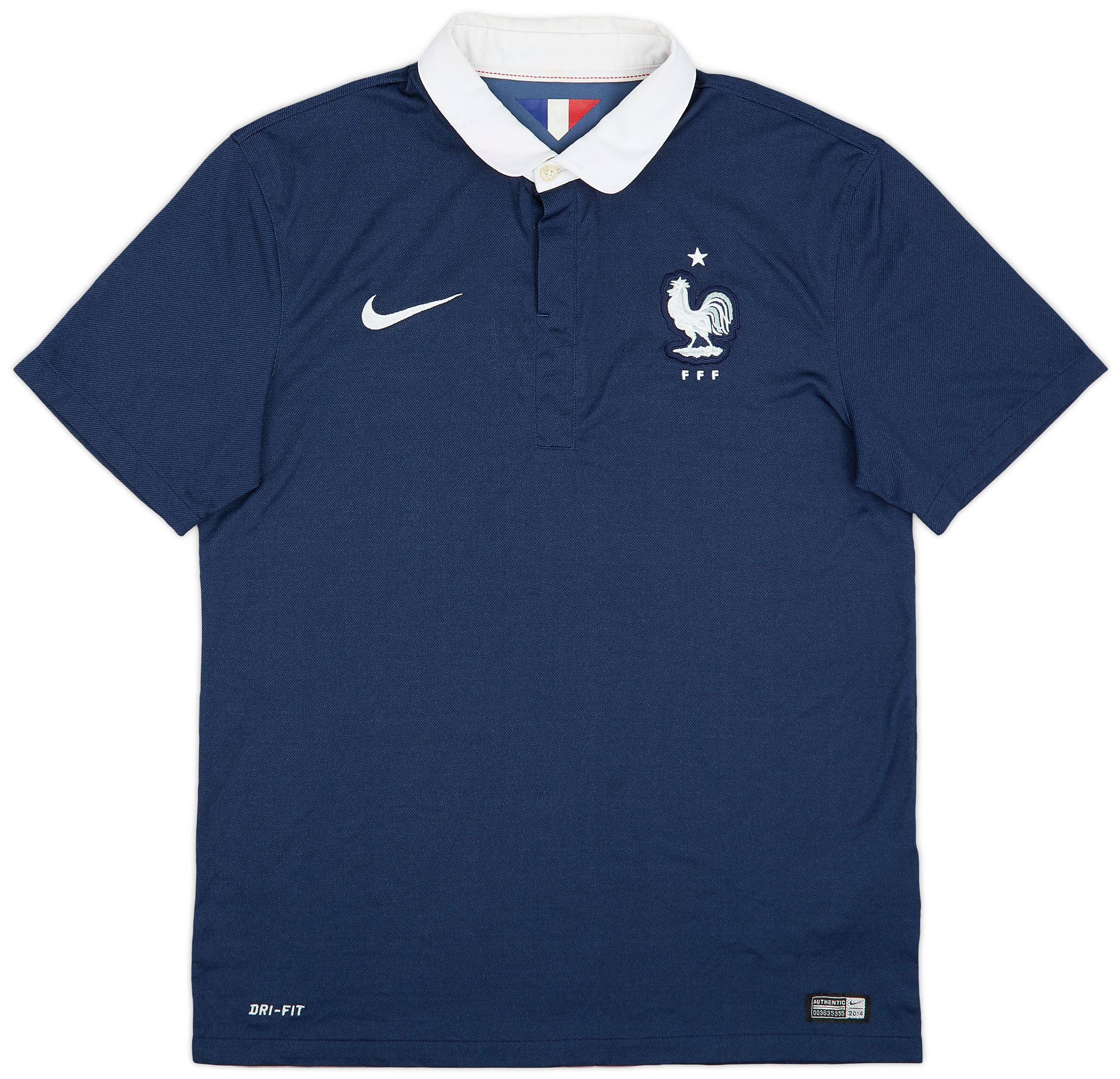 2014-15 France Home Shirt - 7/10 - (M)