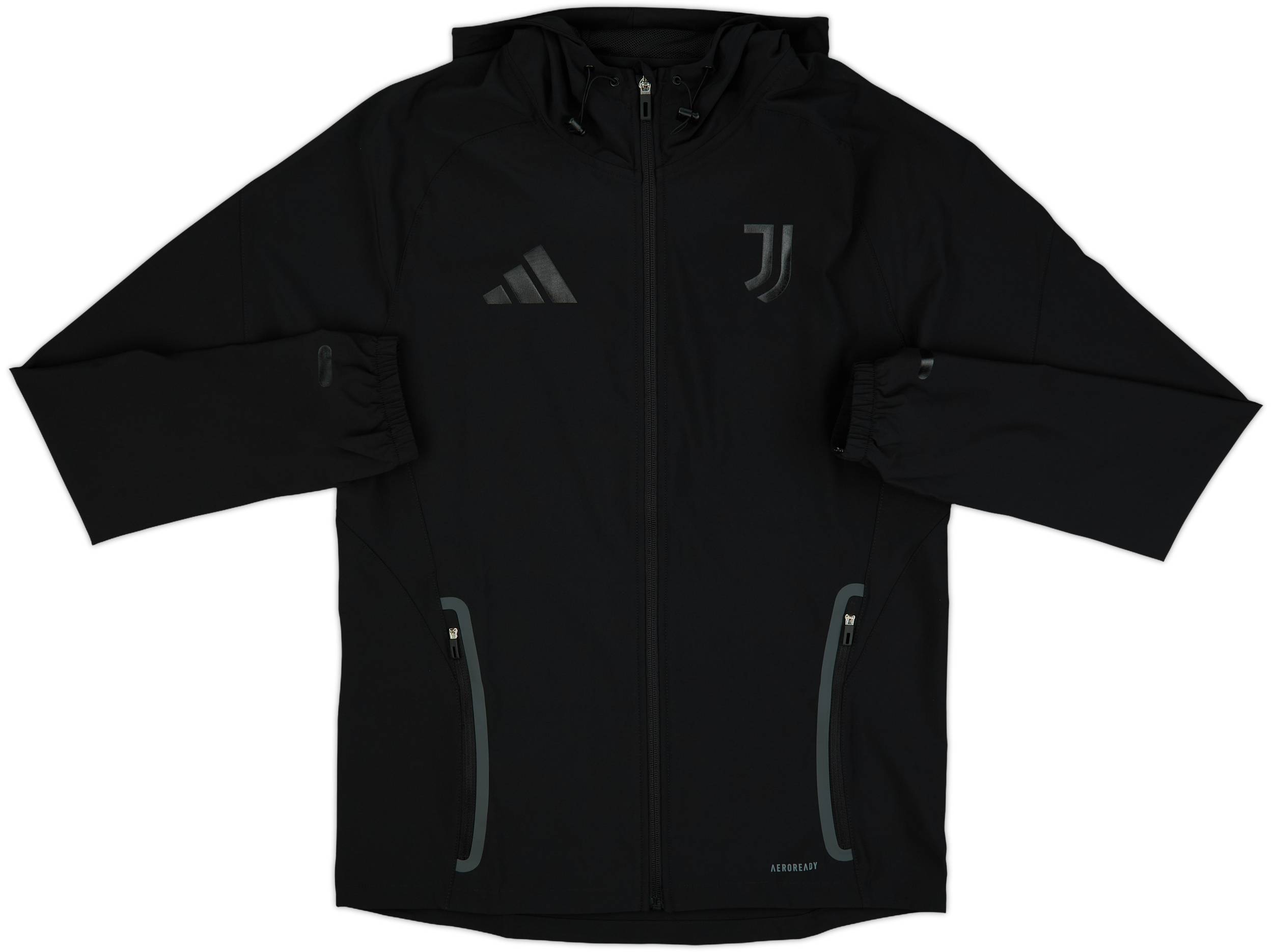2024-25 Juventus adidas Travel Hooded Jacket